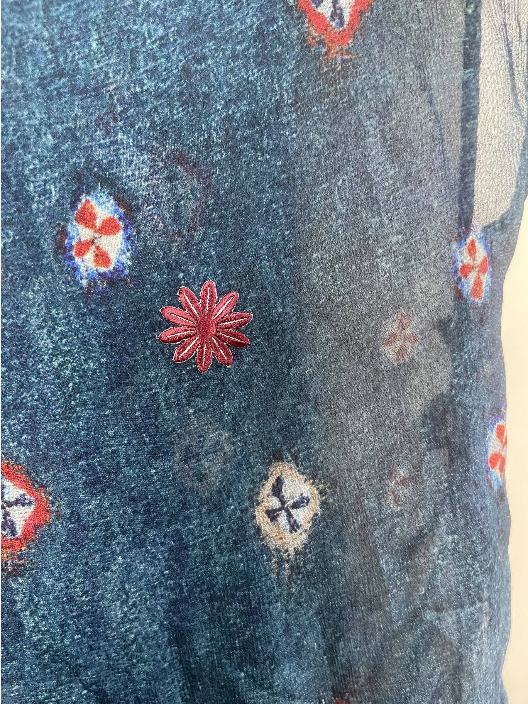 PRG8517 Sheer Avatar Pure Silk Hi Lo Top