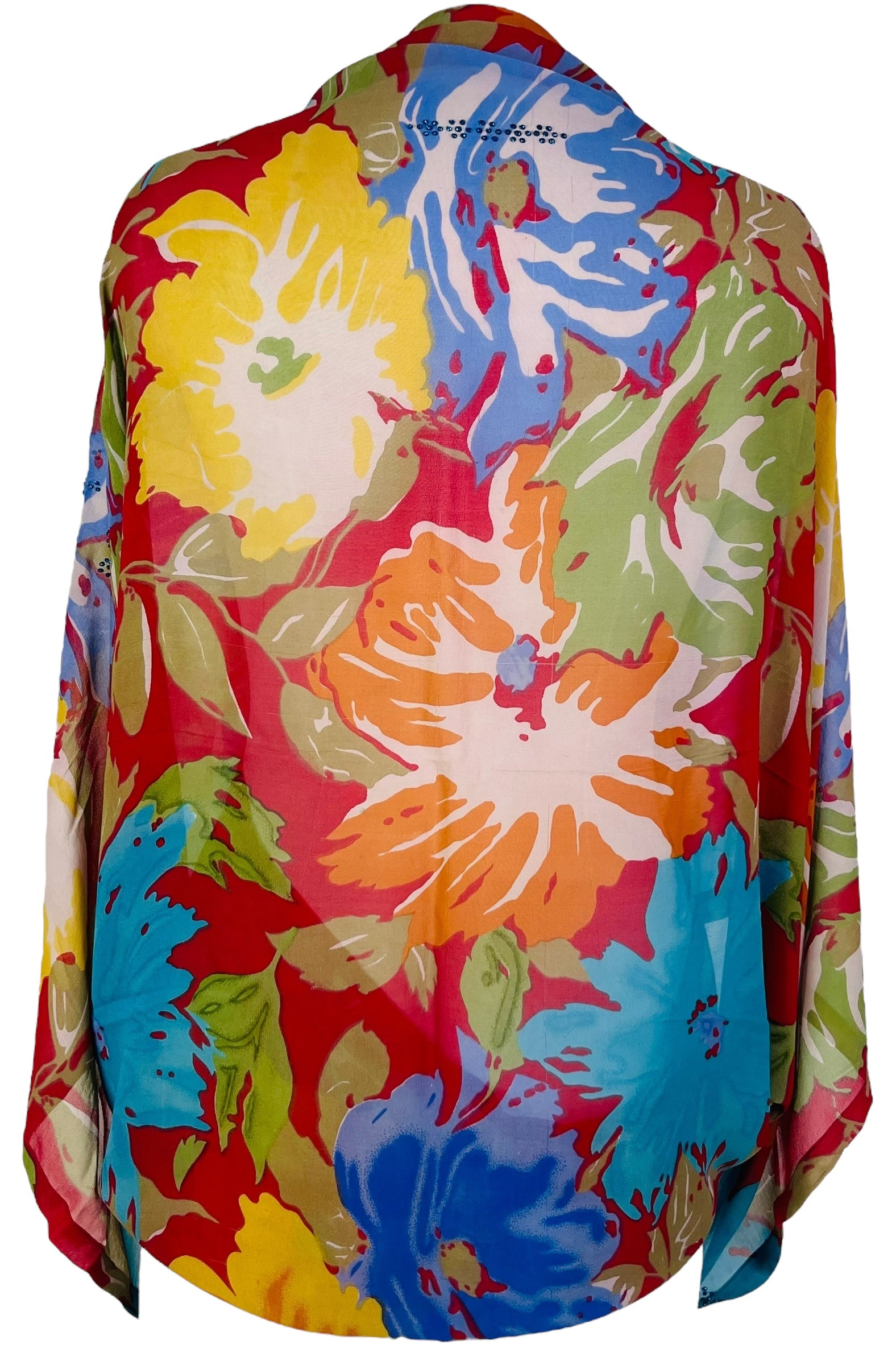 PRG7529C Sheer Wabi Sabi Pure Silk Shrug