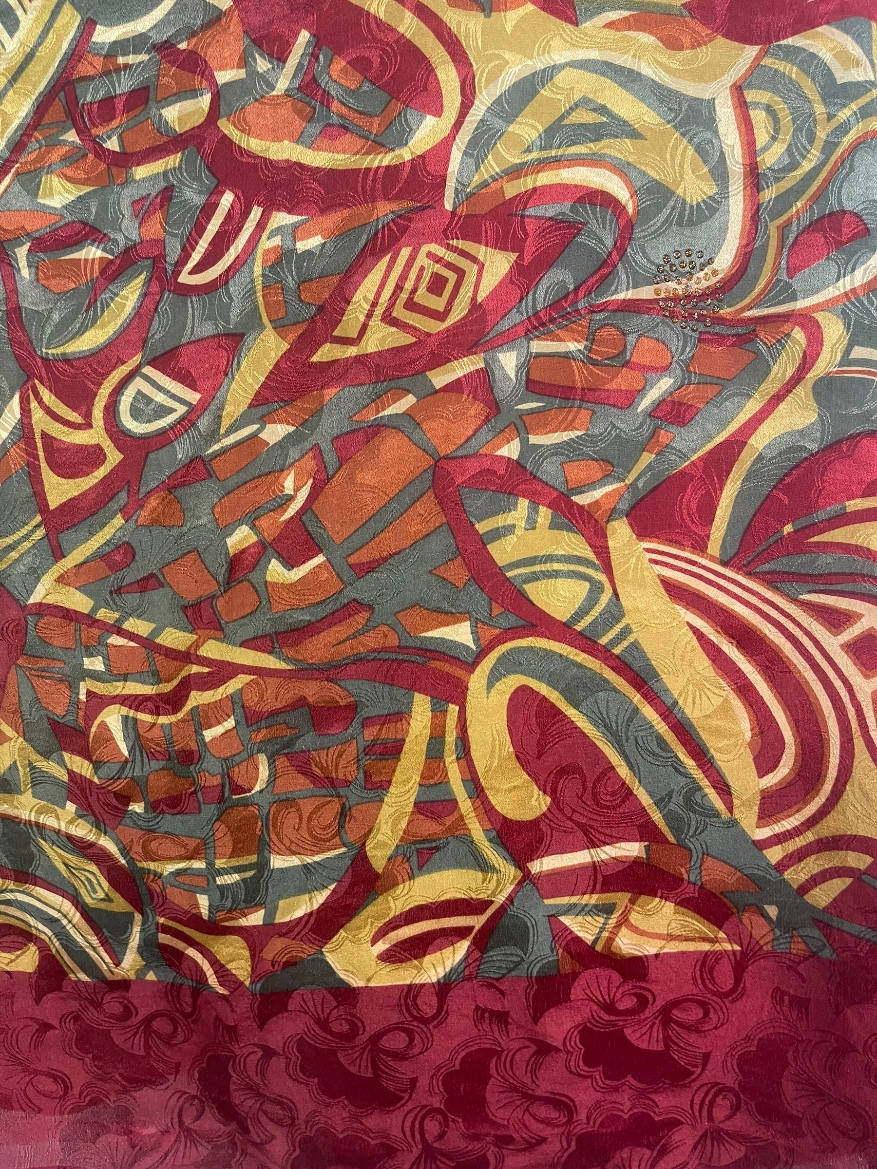 PREVIEW PRC8746 Avatar Pure Silk Long Tunic with Side Ties by MARCH2026 – Handmade ethical Side Tie Tunic from sariKNOTsari using upcycled silk. Designed in Canada for travel and slow fashion, loved from Toronto to LA to Sydney.