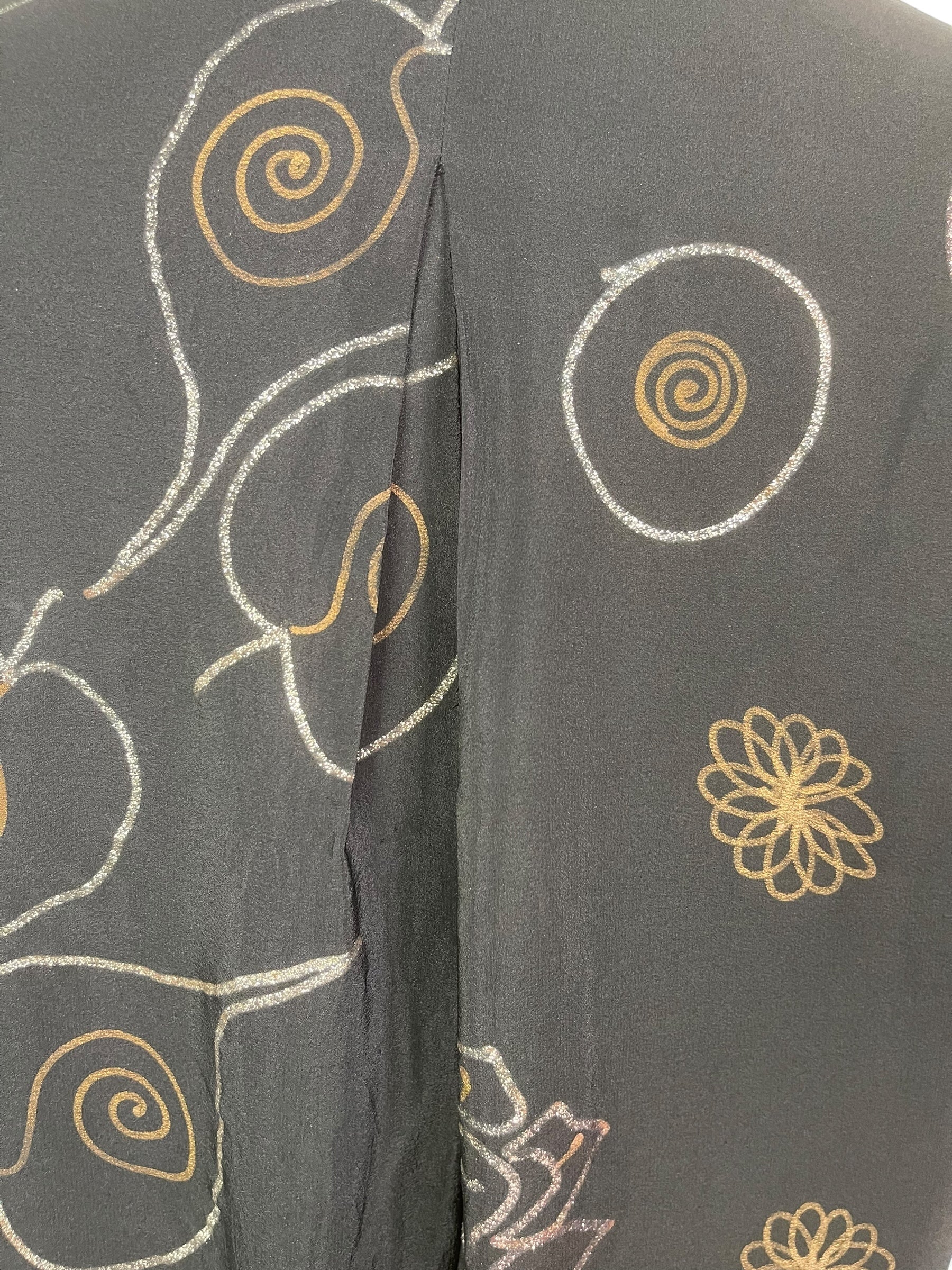 PRC8461 Avatar Pure Silk Self Pocket Tunic Dress