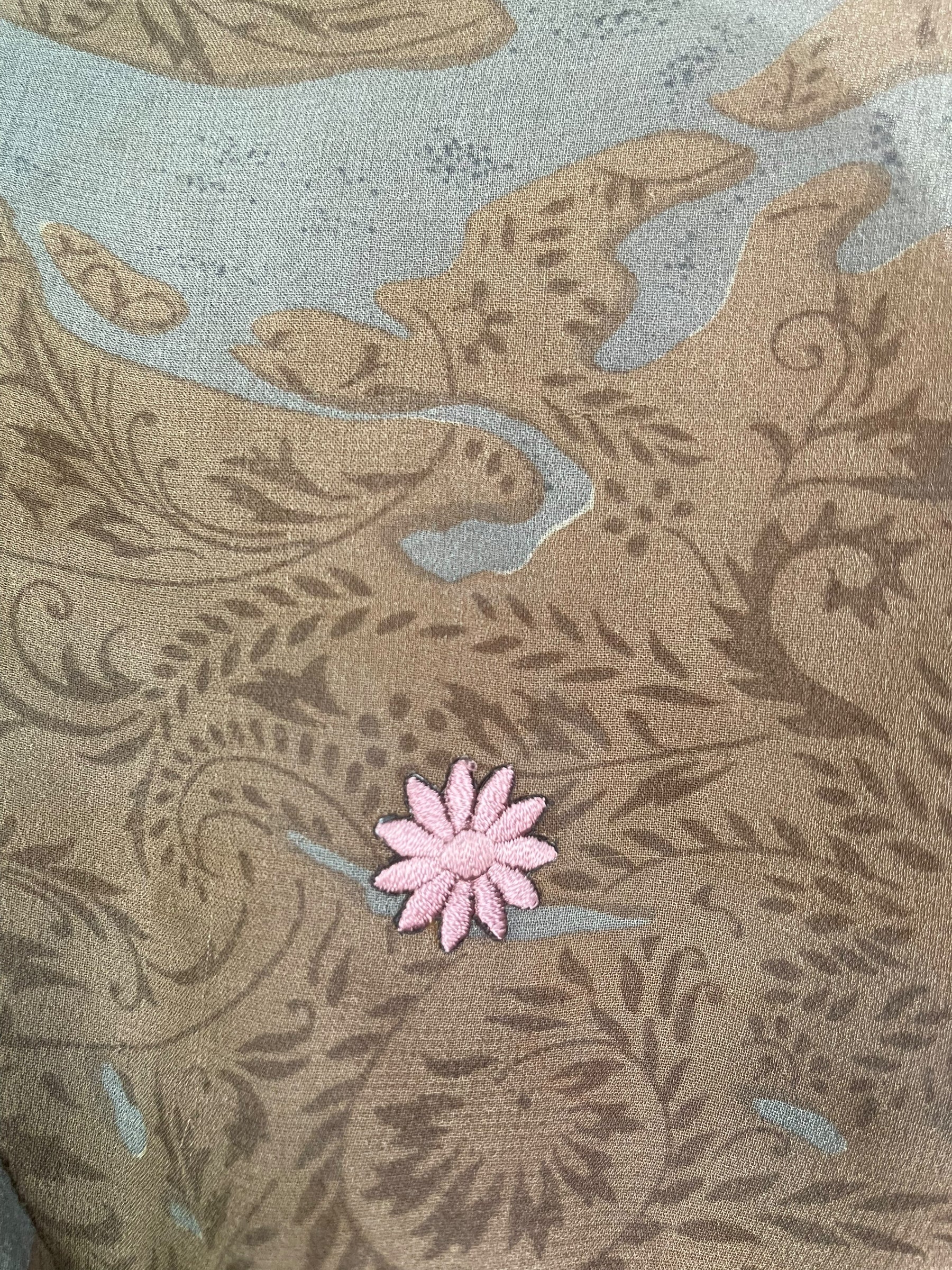 PREVIEW PRG8476 Sheer Wabi Sabi Pure Silk Self Pocket Tunic Dress by FEBRUARY2026 – Handmade ethical Self Pocket Tunic from sariKNOTsari using upcycled silk. Designed in Canada for travel and slow fashion, loved from Toronto to LA to Sydney.