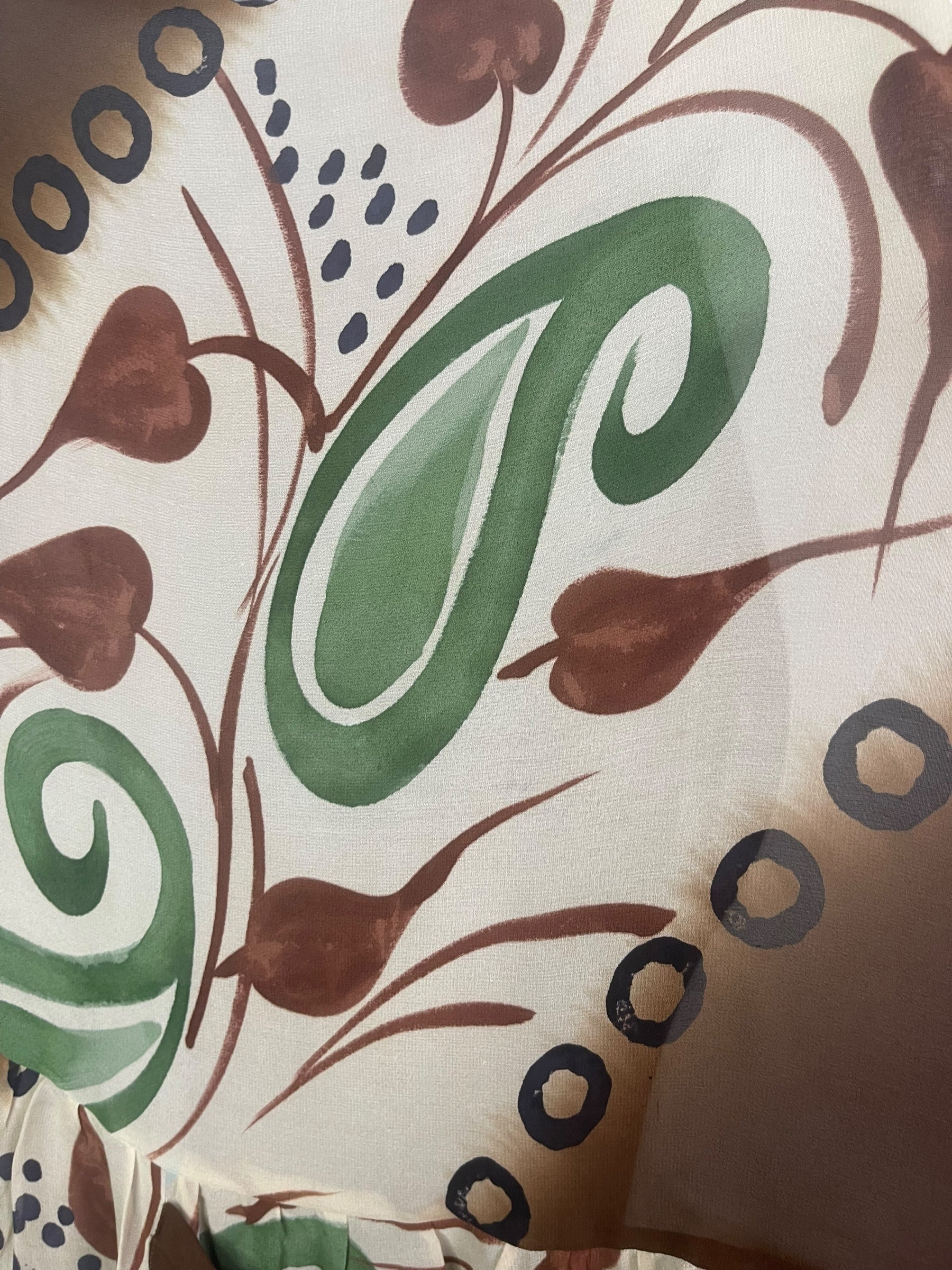 PRG8163 Sheer Wabi Sabi Pure Silk Boxy Babydoll Dress