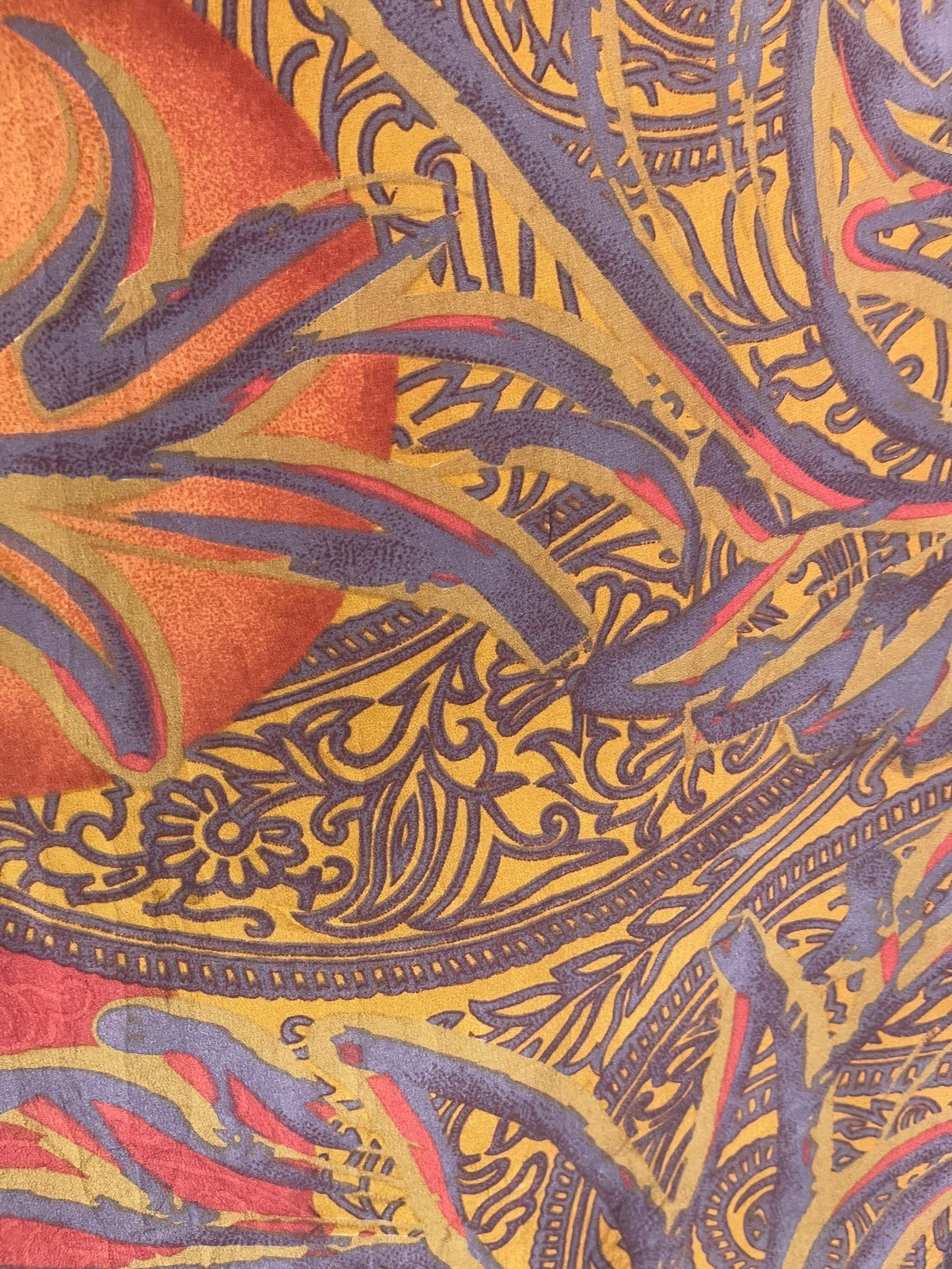 PRC8449 Avatar Pure Silk Short Kaftan Tunic with Slits