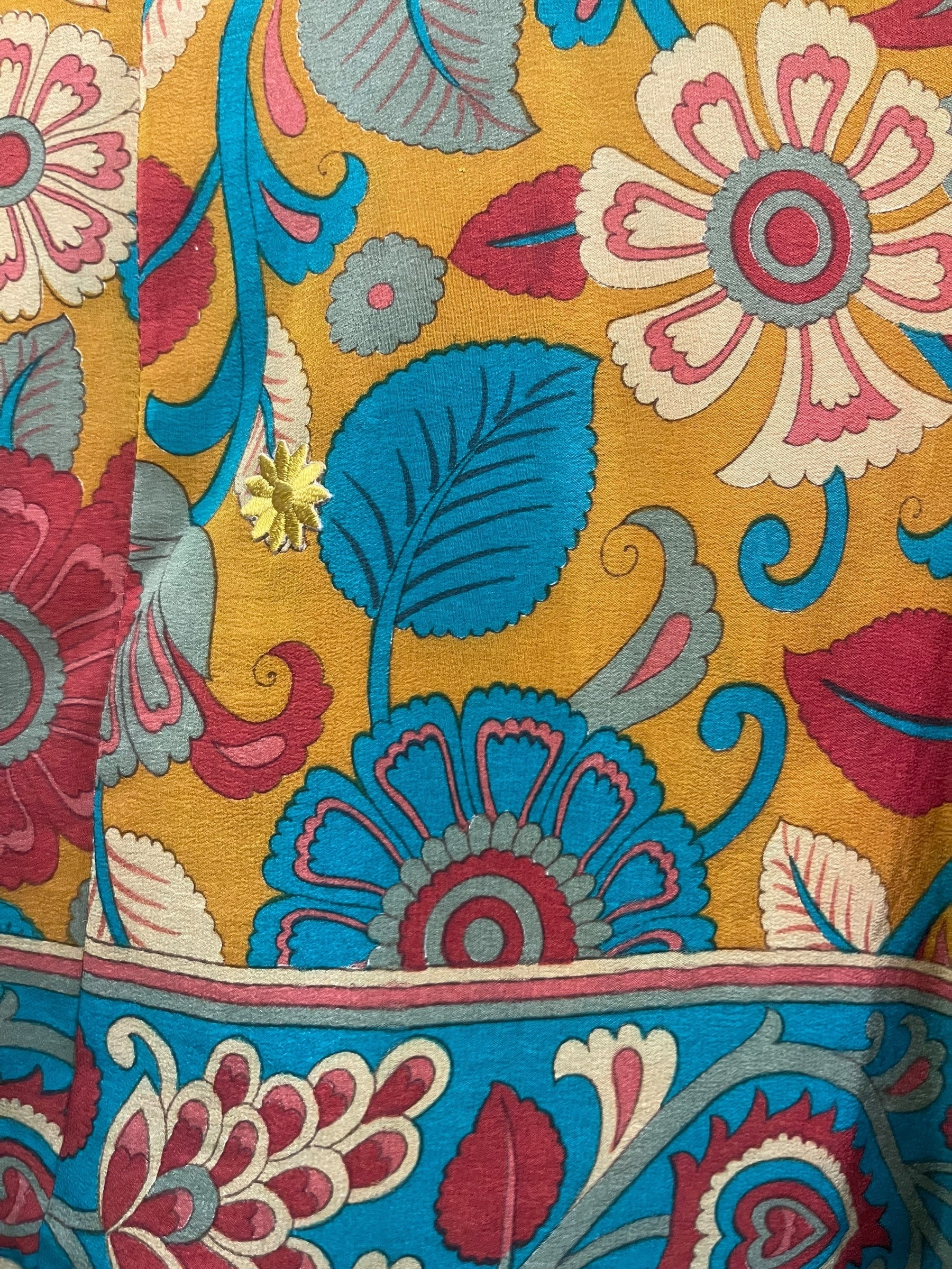 PRC8445 Wabi Sabi Sculptural Silk Long Tunic Dress