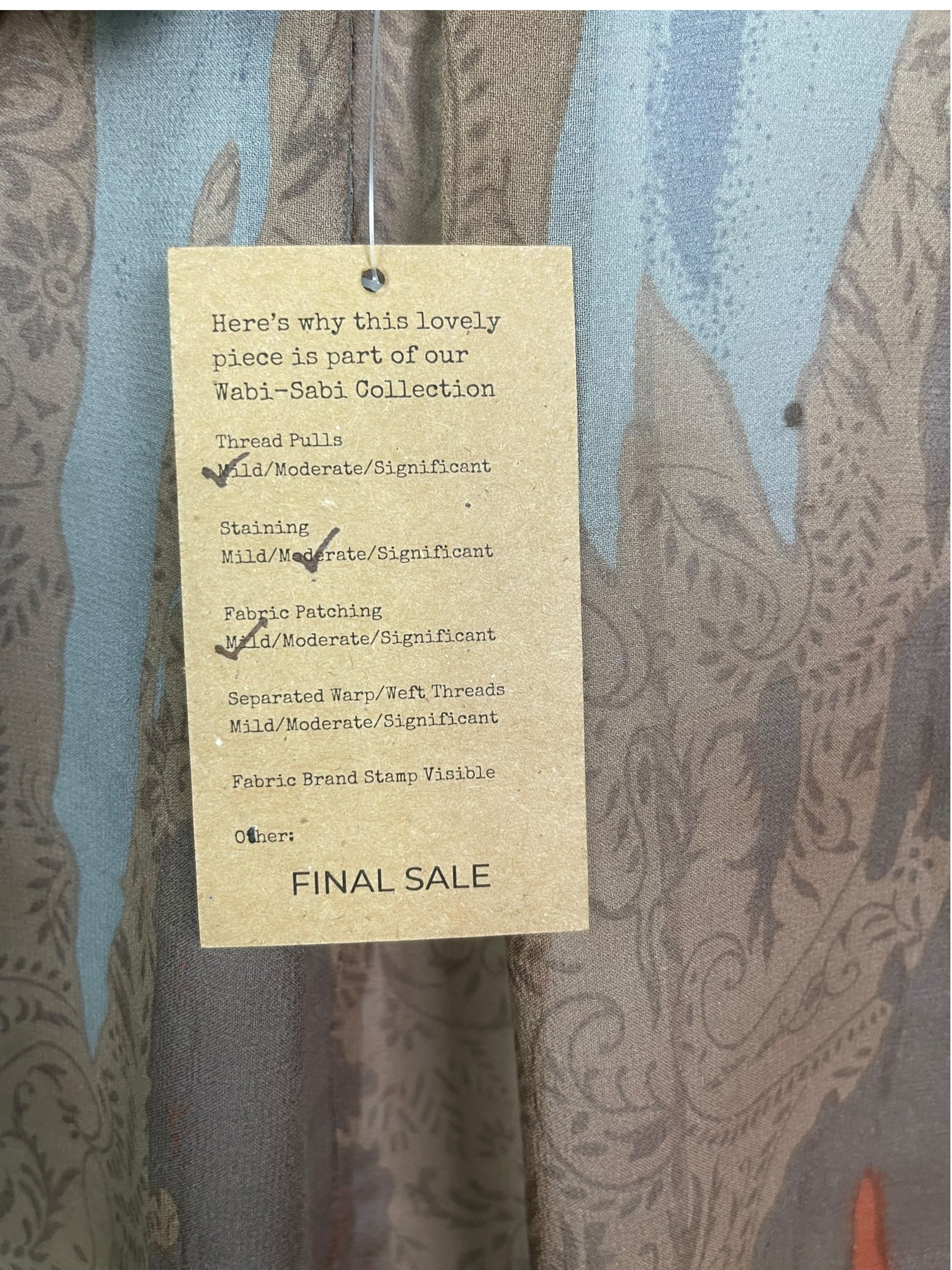 PREVIEW PRG8476 Sheer Wabi Sabi Pure Silk Self Pocket Tunic Dress by FEBRUARY2026 – Handmade ethical Self Pocket Tunic from sariKNOTsari using upcycled silk. Designed in Canada for travel and slow fashion, loved from Toronto to LA to Sydney.