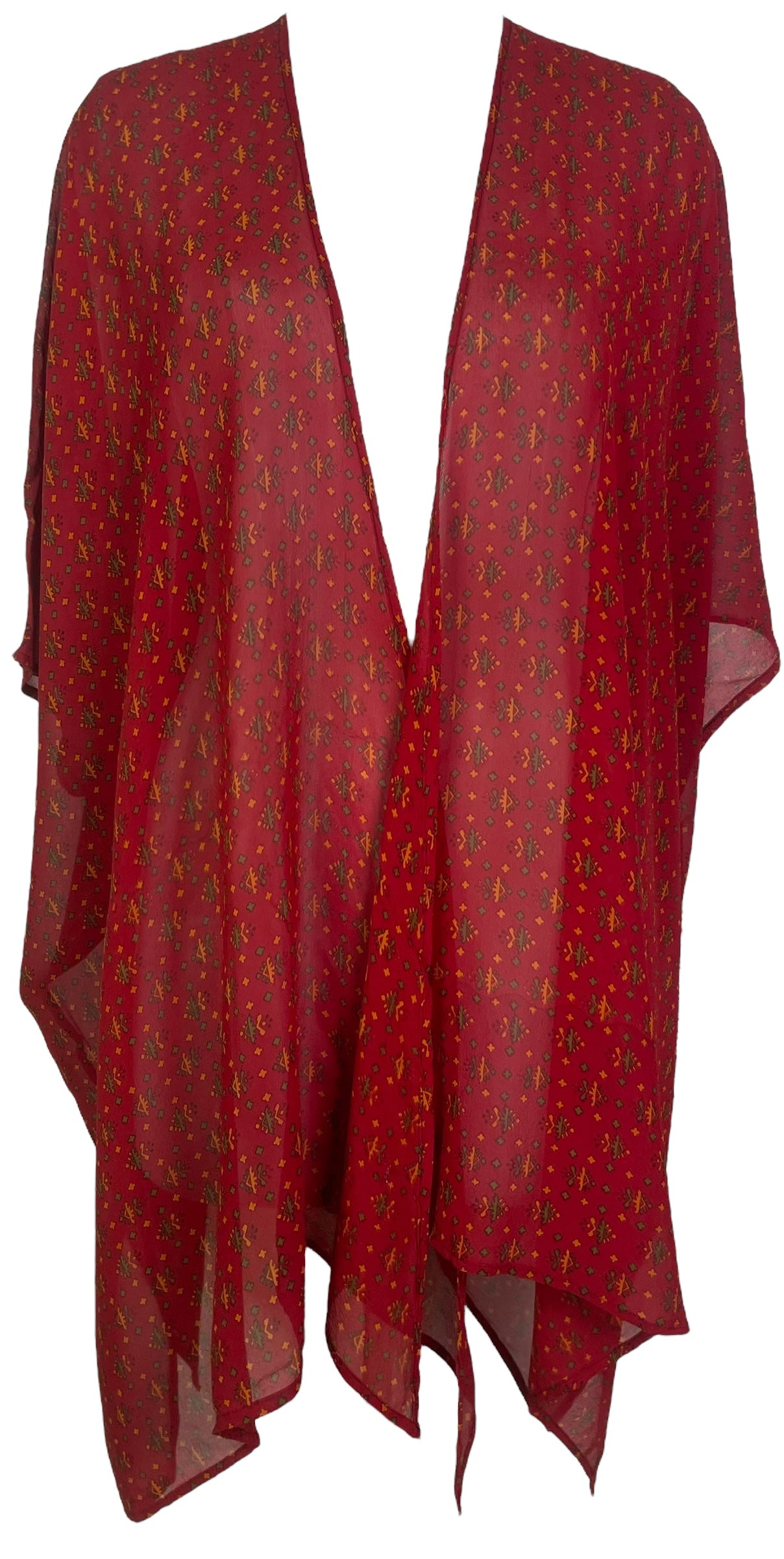 PRG7572 Sheer Avatar Pure Silk Cardigan