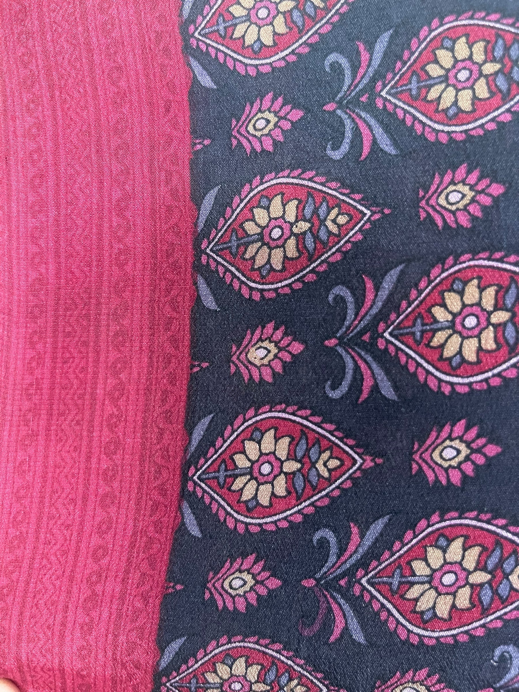 PREVIEW PRC8467 Avatar Pure Silk Self Pocket Tunic Dress by FEBRUARY2026 – Handmade ethical Self Pocket Tunic from sariKNOTsari using upcycled silk. Designed in Canada for travel and slow fashion, loved from Toronto to LA to Sydney.