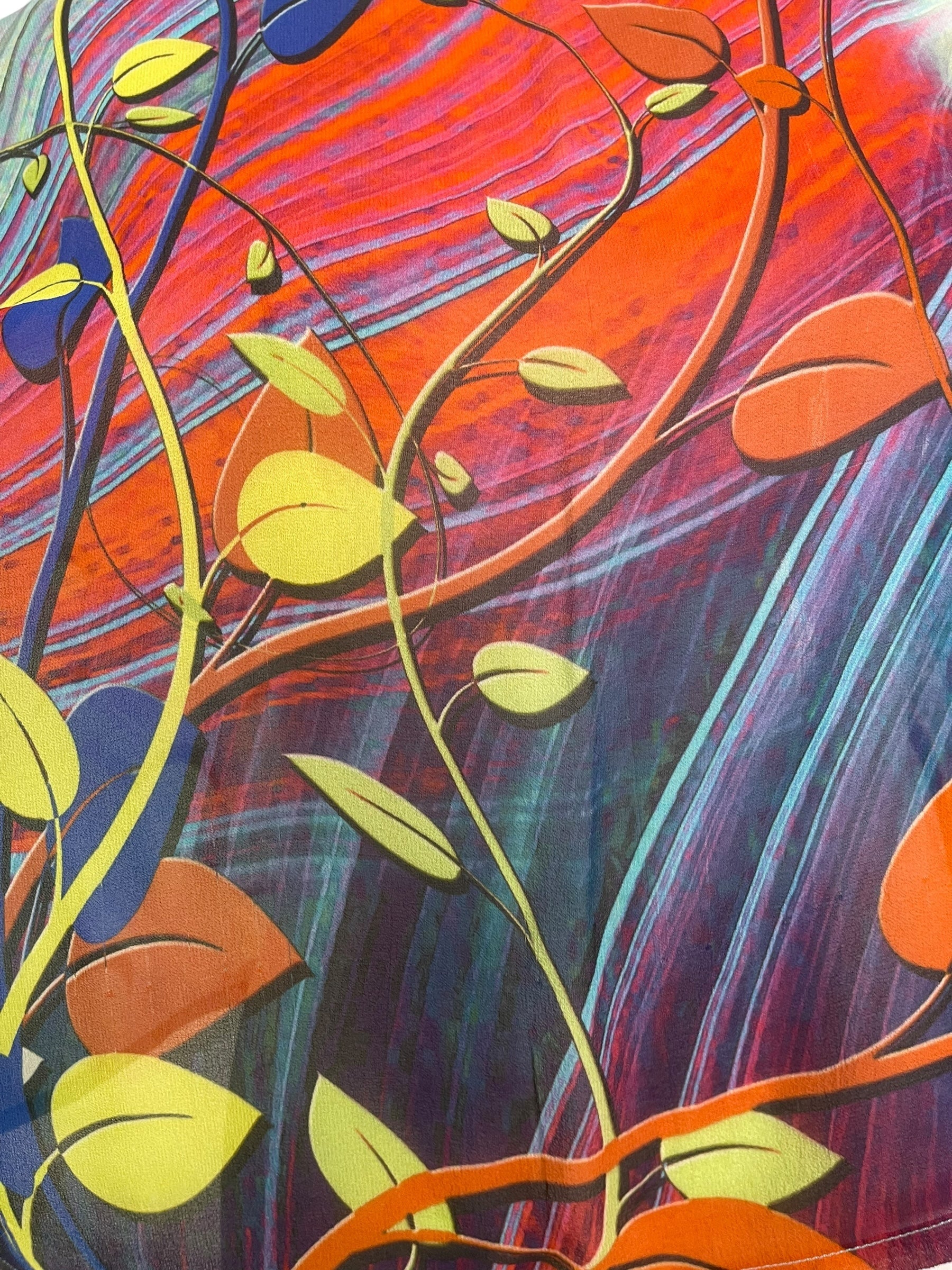 PREVIEW PRG8562 Sheer Avatar Pure Silk Boxy Top by MARCH2026 – Handmade ethical Boxy Top from sariKNOTsari using upcycled silk. Designed in Canada for travel and slow fashion, loved from Toronto to LA to Sydney.