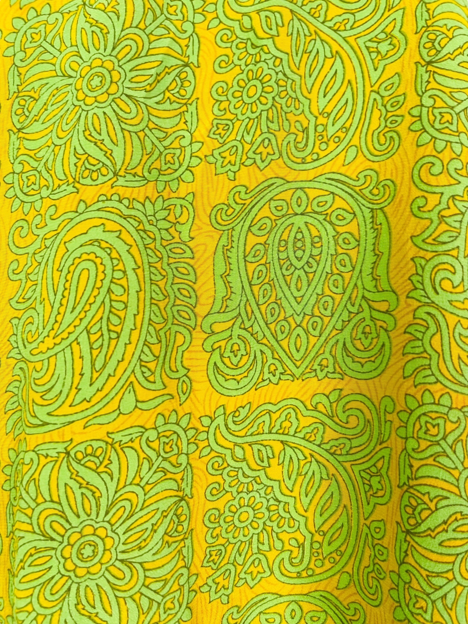 PRC6770 Avatar Pure Silk Maxi Kaftan