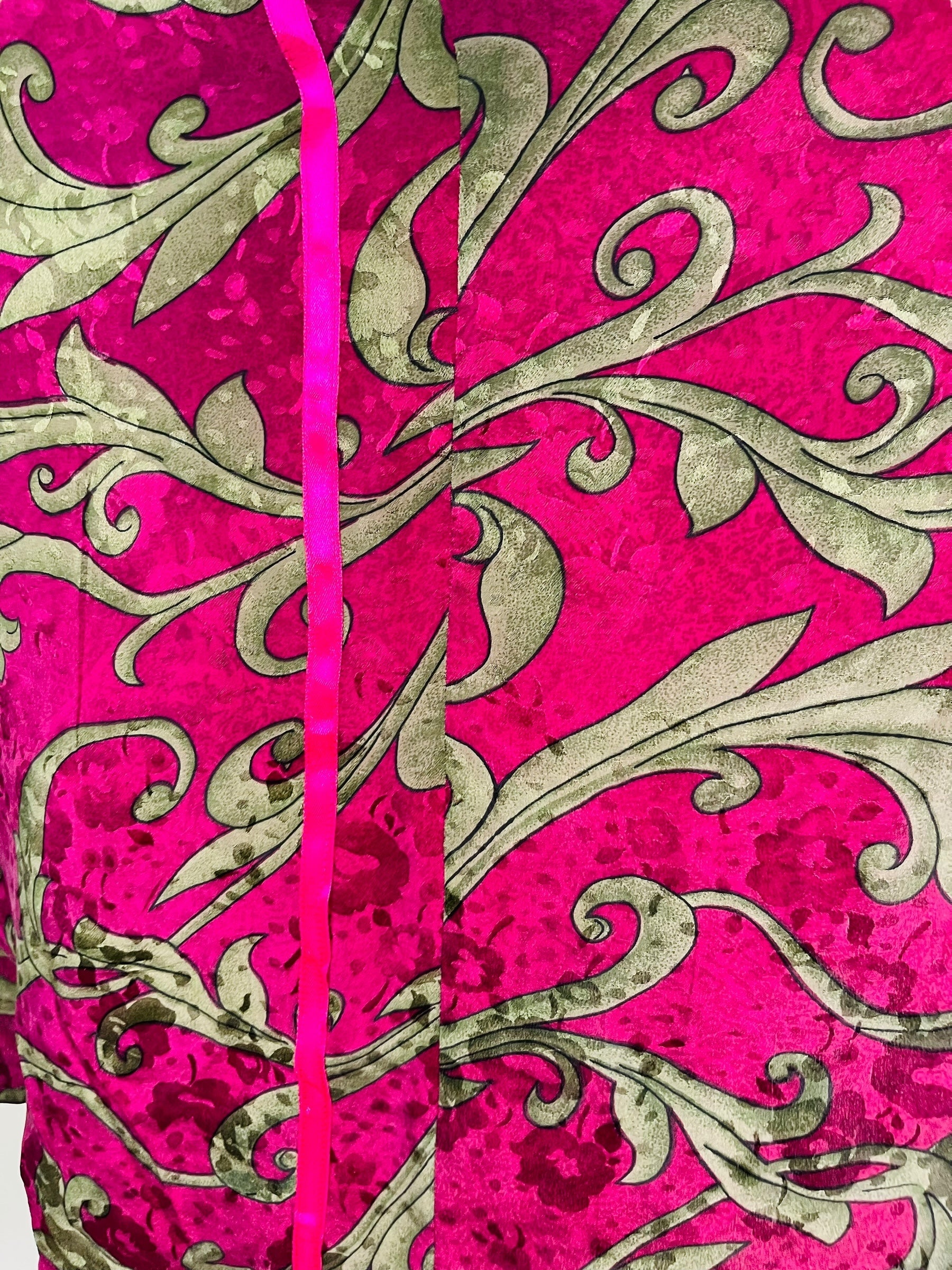 PRC7543 Avatar Pure Silk Waterfall Top