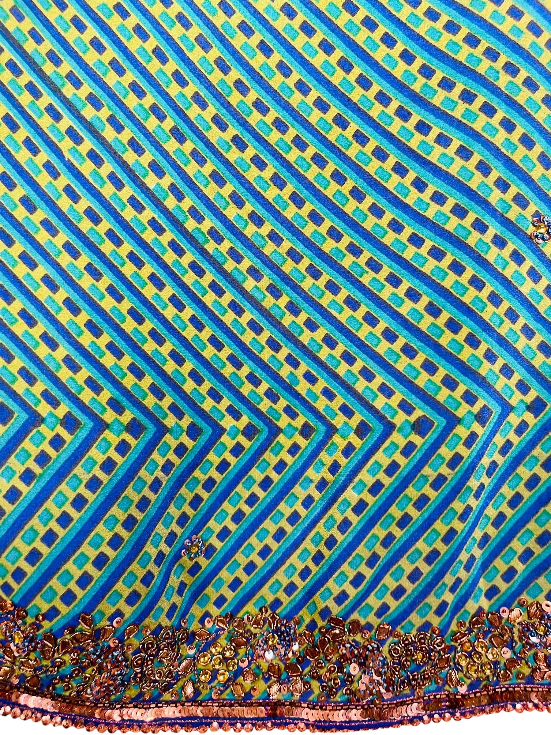 PRC6571B Avatar Pure Silk Capelet Poncho