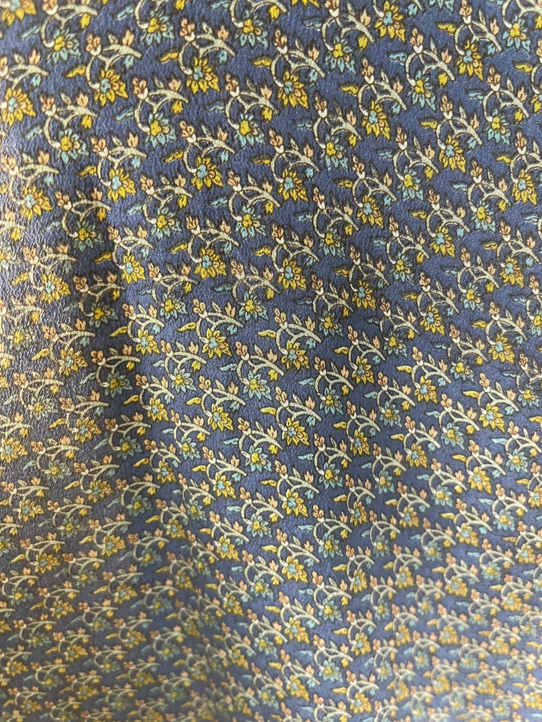 PRC7662 Avatar Long Pure Silk Kimono Sleeved Duster with Belt