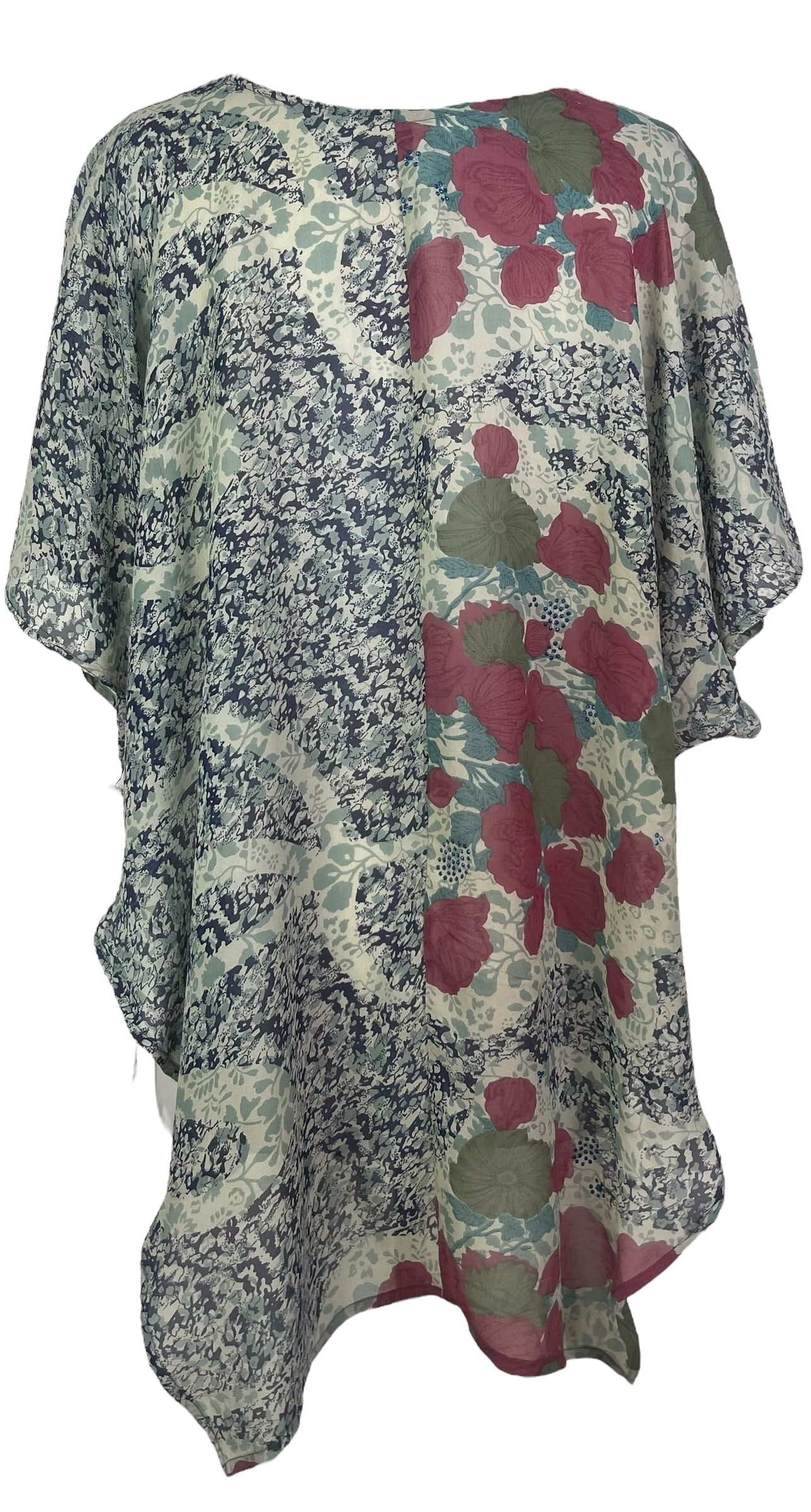 PREVIEW PRG8099 Sheer Avatar Pure Silk Waterfall Top