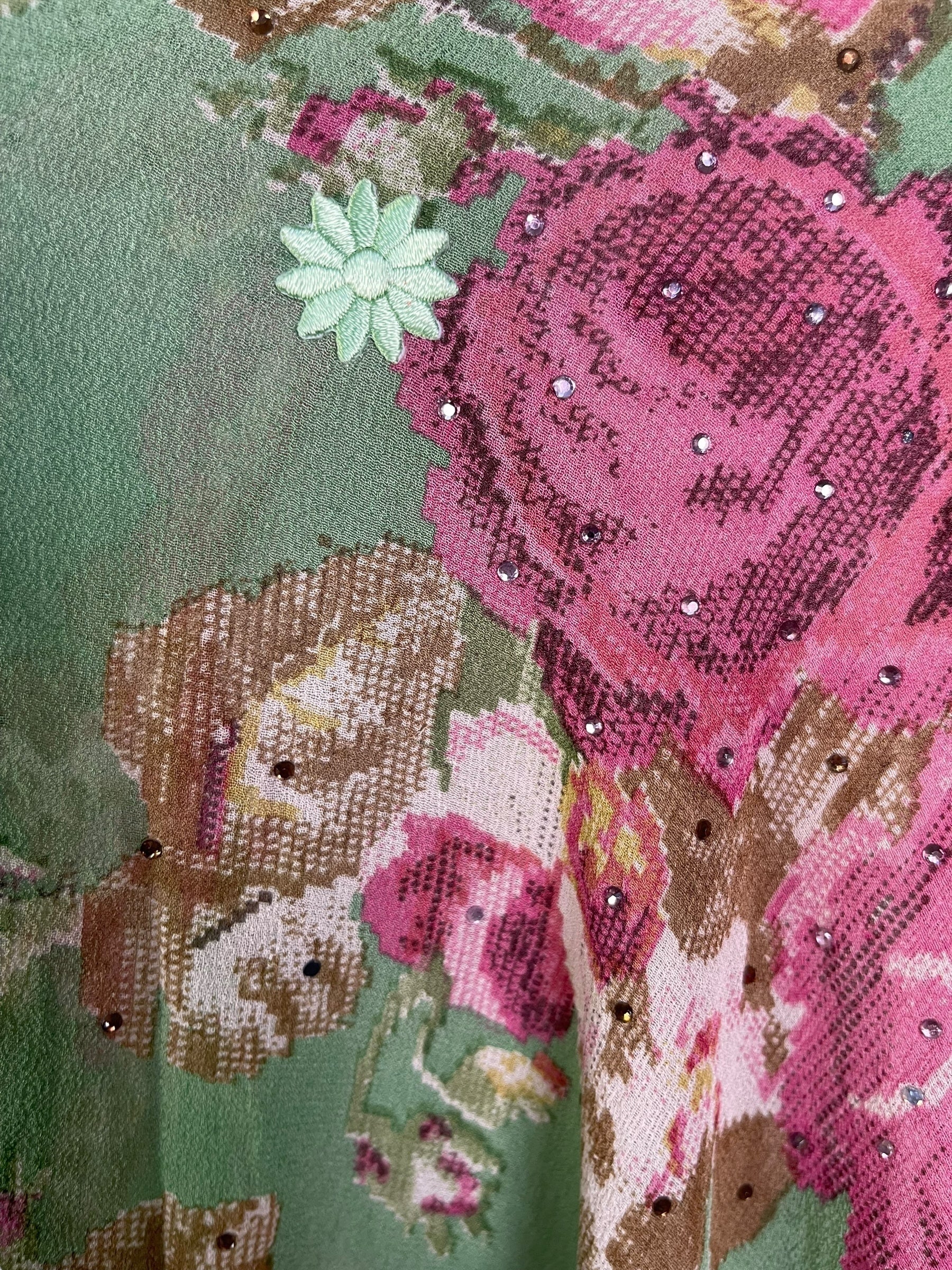 PRG7347 Sheer Avatar Pure Silk Capelet Poncho