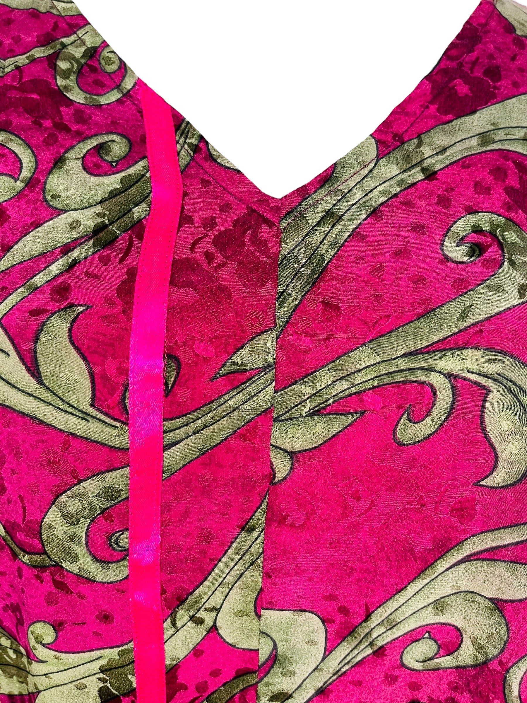 PRC7543 Avatar Pure Silk Waterfall Top