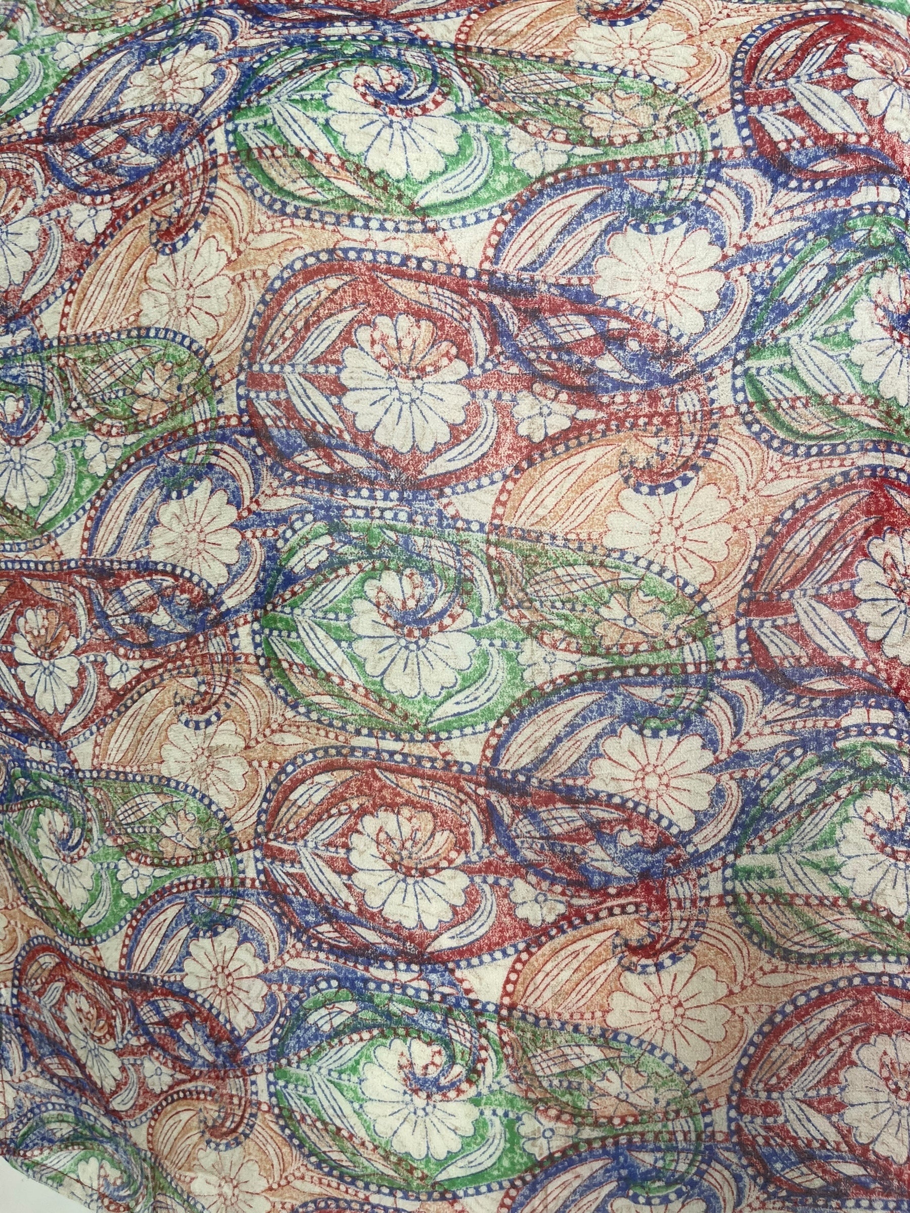 PRG8113 Sheer Avatar Pure Silk Side Slit Top