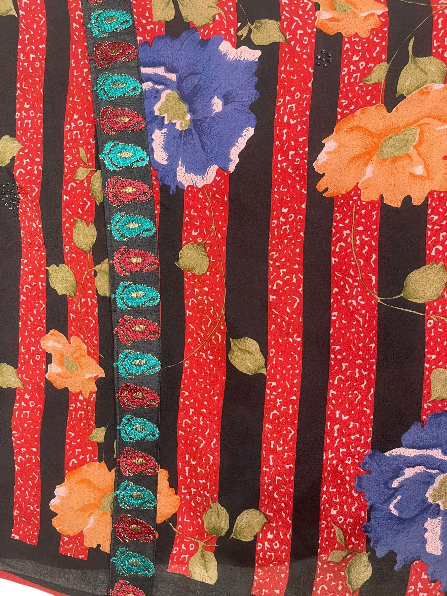 PREVIEW PRC8024 Avatar Pure Silk Capelet Poncho by DECEMBER2025 – Handmade ethical Poncho from sariKNOTsari using upcycled silk. Designed in Canada for travel and slow fashion, loved from Toronto to LA to Sydney.