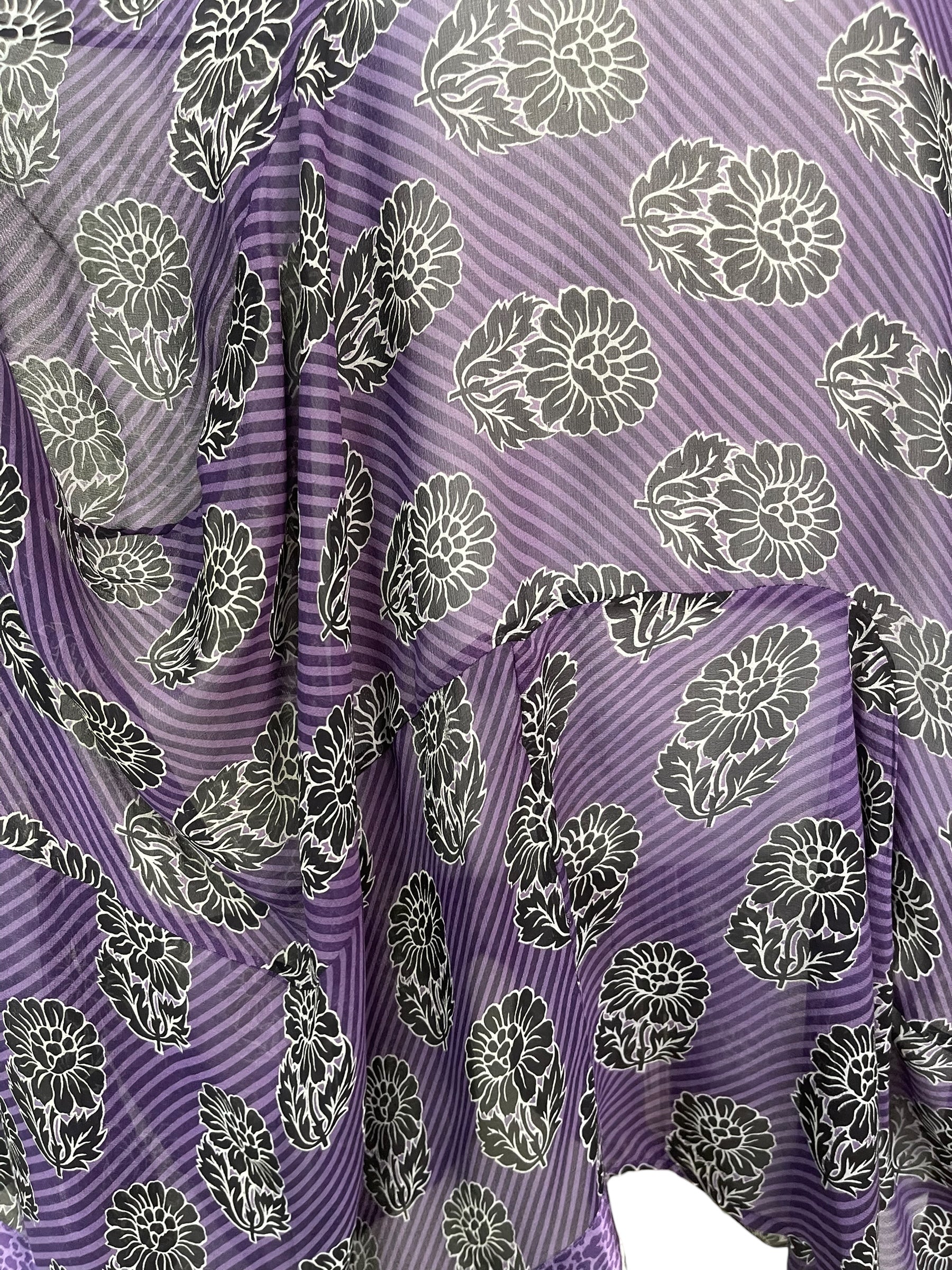 PREVIEW PRG8433 Sheer Wabi Sabi Sculptural Silk Long Tunic Dress by FEBRUARY2026 – Handmade ethical Sculptural Dress from sariKNOTsari using upcycled silk. Designed in Canada for travel and slow fashion, loved from Toronto to LA to Sydney.