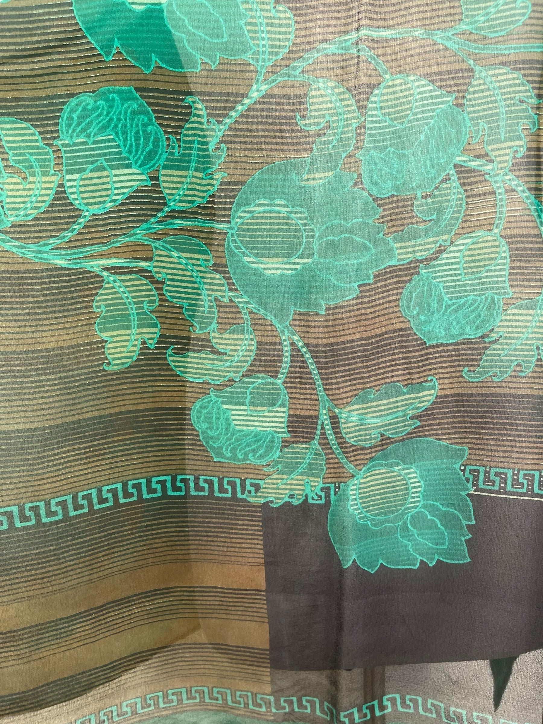 PREVIEW PRG8047 Sheer Avatar Pure Silk Short Kaftan Tunic with Slits by FEBRUARY2026 – Handmade ethical Short Kaftan from sariKNOTsari using upcycled silk. Designed in Canada for travel and slow fashion, loved from Toronto to LA to Sydney.