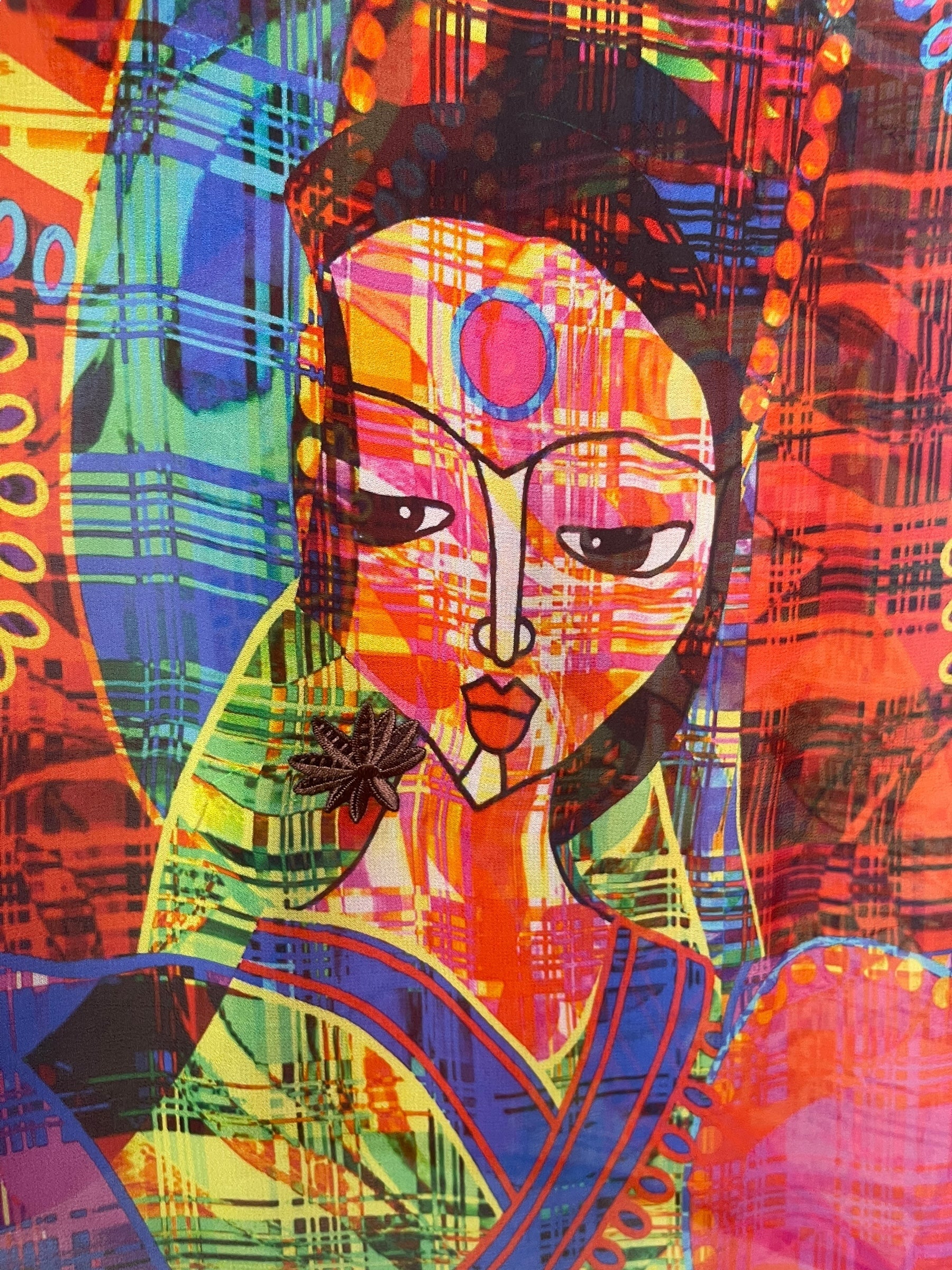 PREVIEW PRG8589 Sheer Avatar Pure Silk Short Kaftan Tunic with Slits