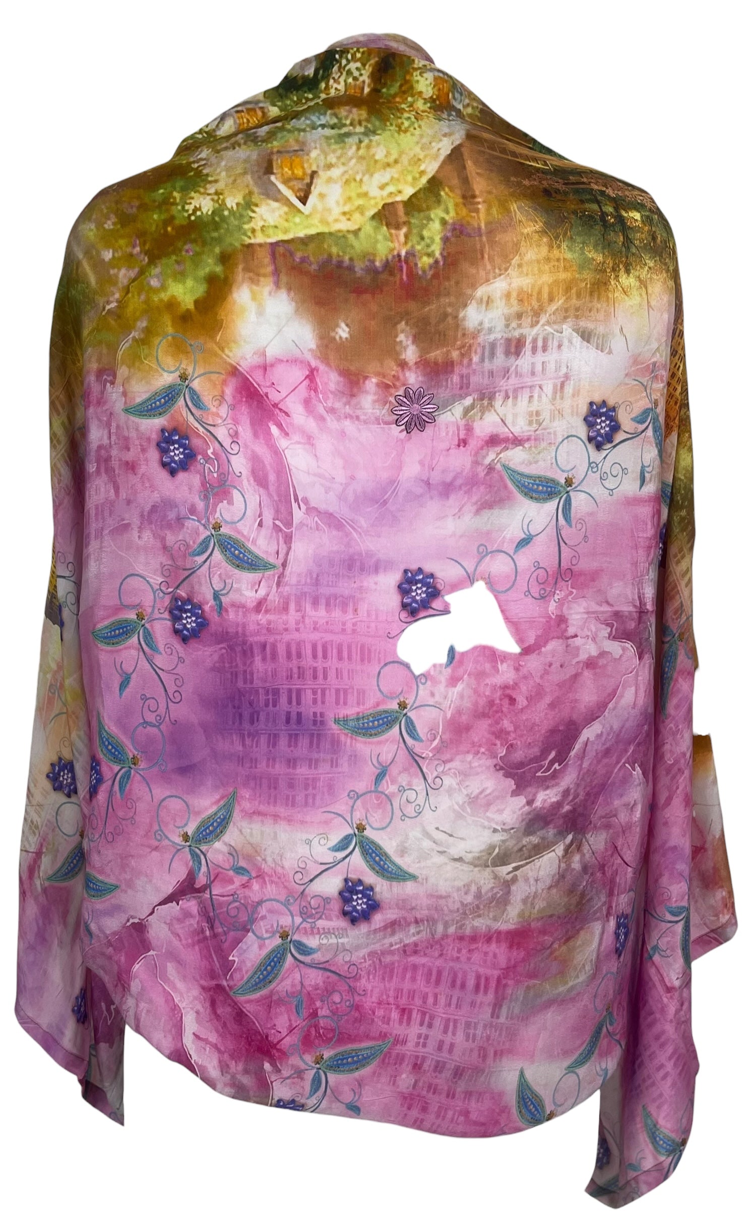 PRC8493 Avatar Pure Silk Shrug