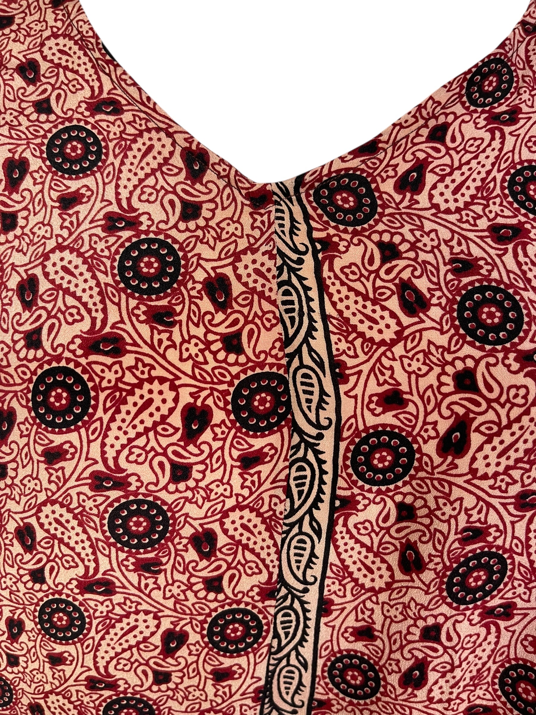 PRC6975 Avatar Pure Silk Waterfall Top