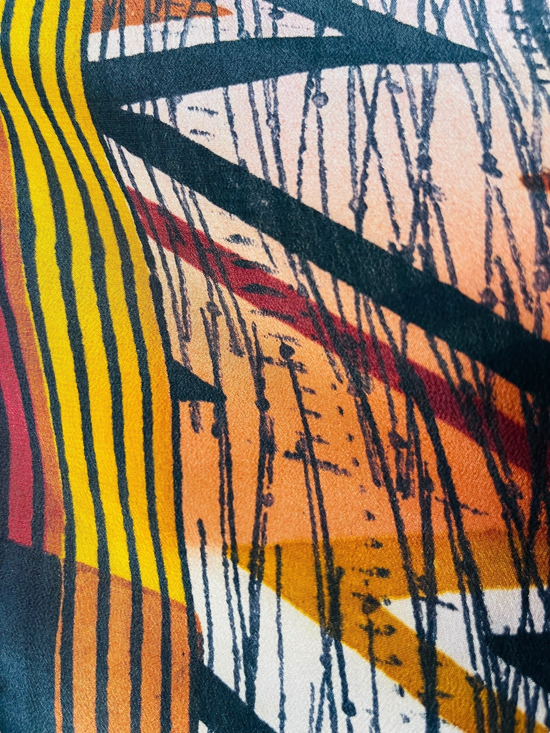 PRC6834 Avatar Pure Silk Self Pocket Tunic Dress