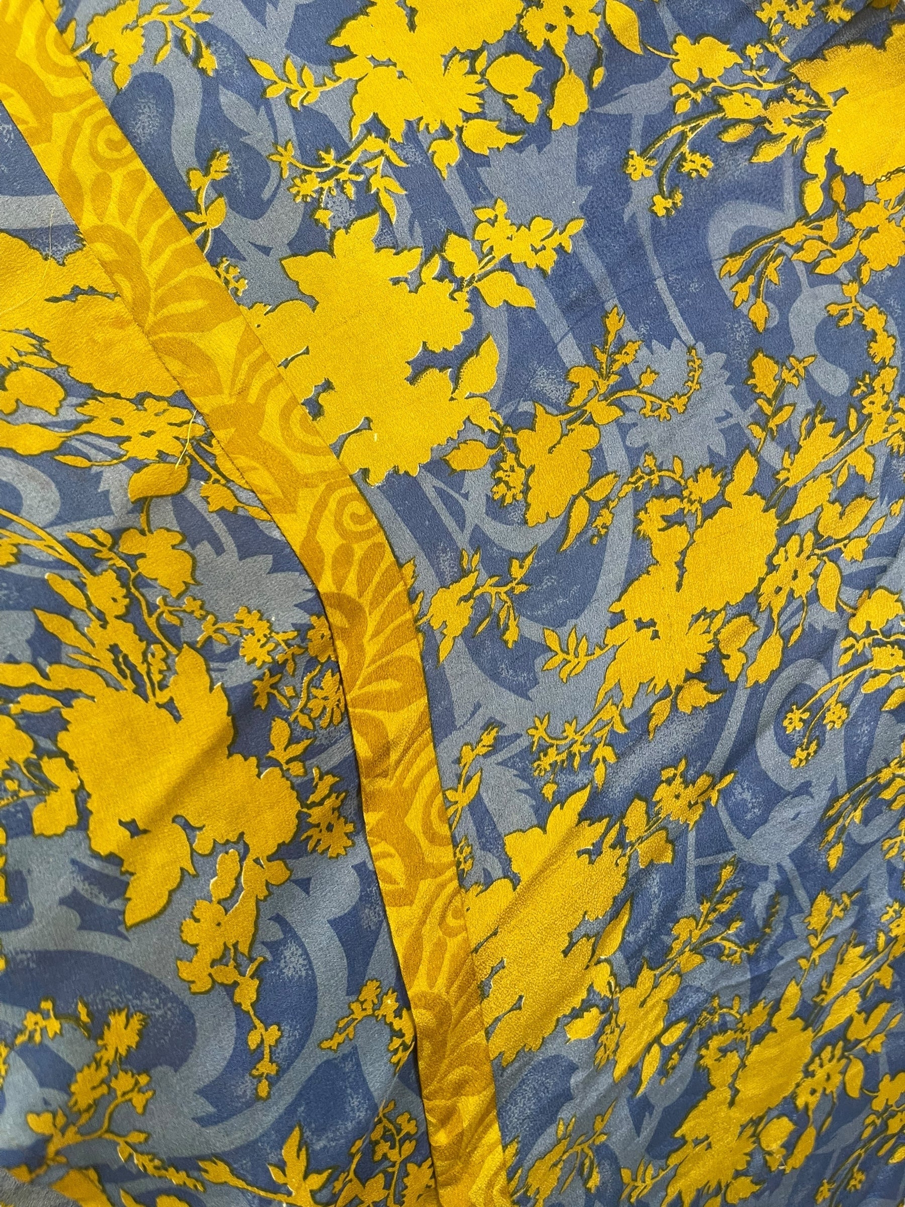 PRC7683 Wabi Sabi Pure Silk Maxi Dress with Belt