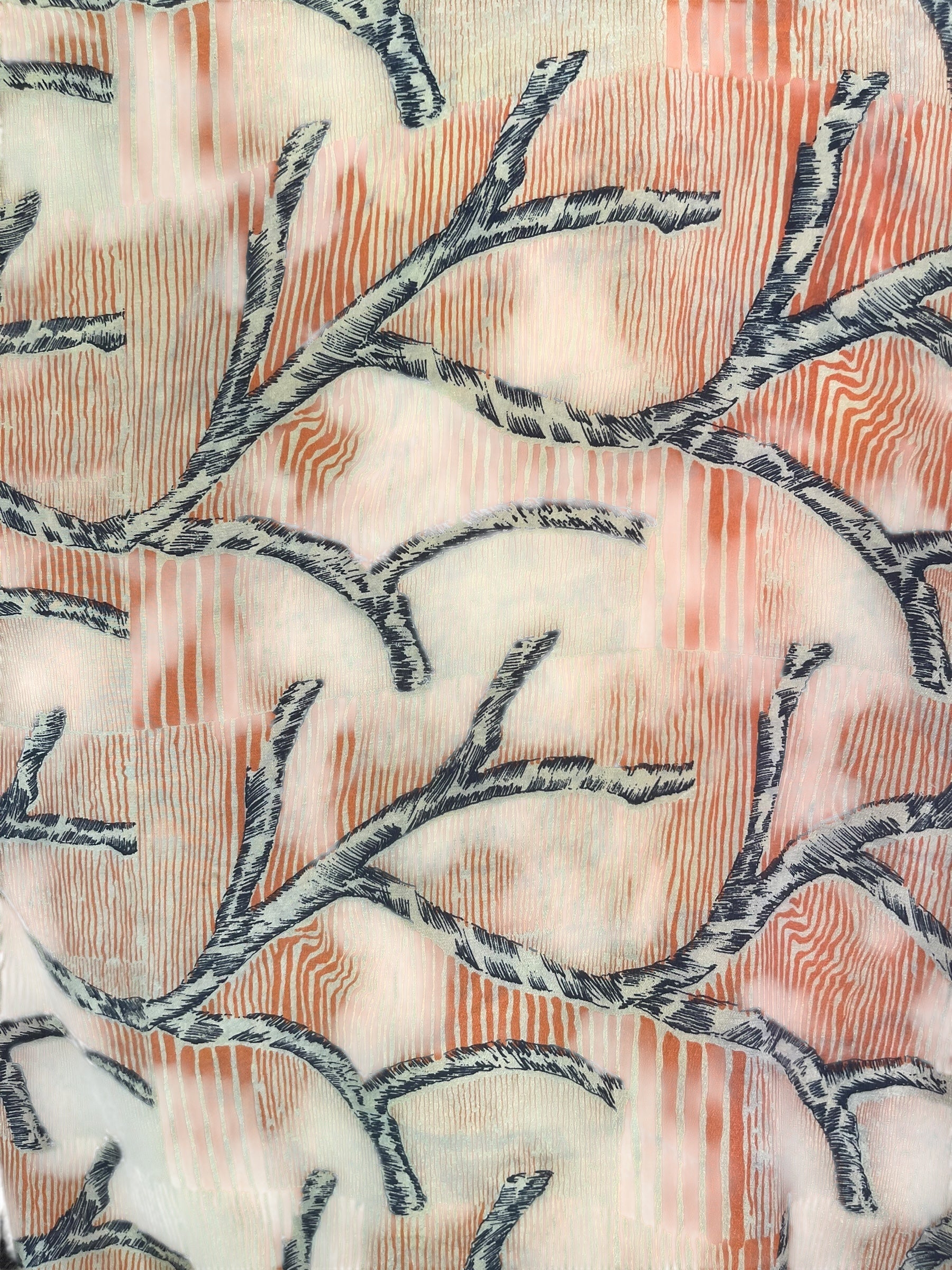 PREVIEW PRC8027 Wabi Sabi Pure Silk Long Tunic with Side Ties by DECEMBER2025 – Handmade ethical Side Tie Tunic from sariKNOTsari using upcycled silk. Designed in Canada for travel and slow fashion, loved from Toronto to LA to Sydney.