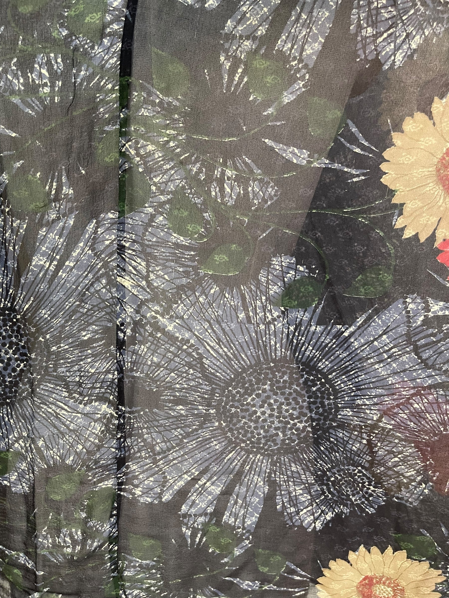 PRG7265 Sheer Wabi Sabi Pure Silk Cardigan