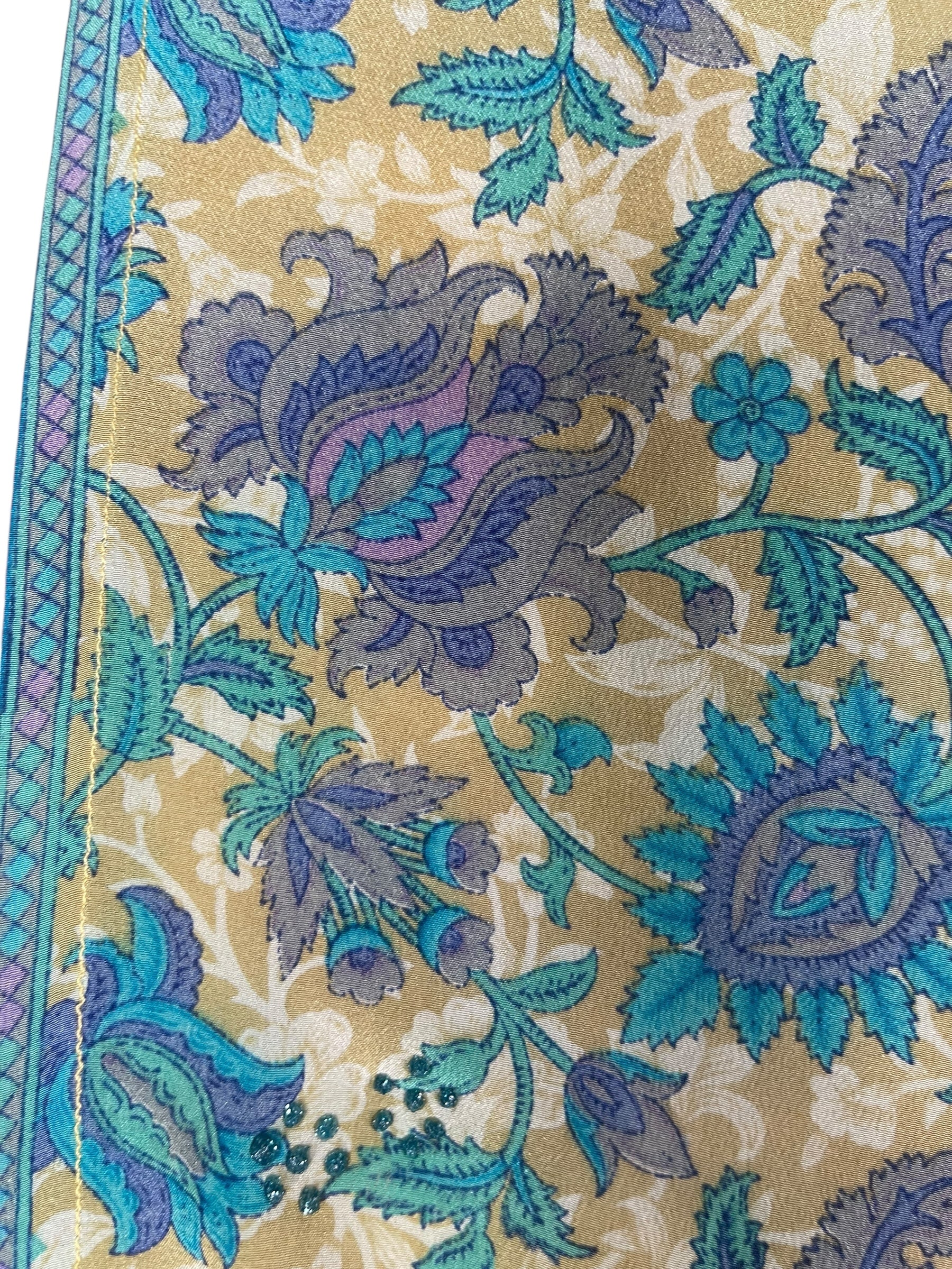 PRC6963 Avatar Pure Silk Side Slit Top