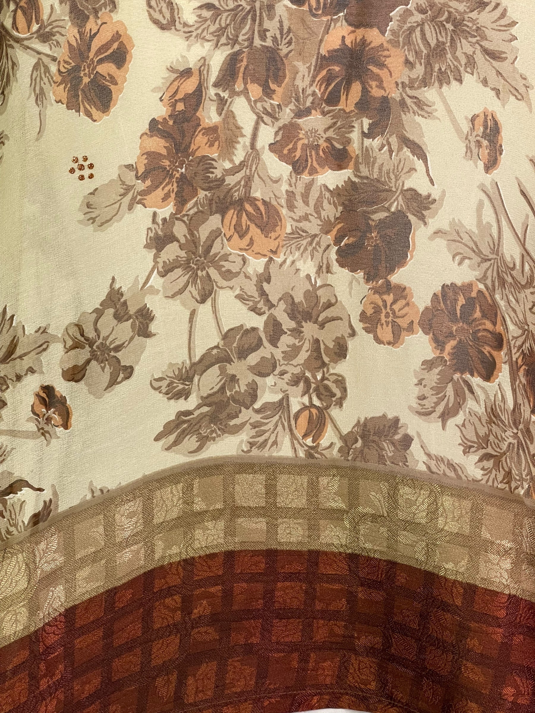 PREVIEW PRG8776 Sheer Avatar Pure Silk Kimono-Sleeved Top by MARCH2026 – Handmade ethical Kimono Top from sariKNOTsari using upcycled silk. Designed in Canada for travel and slow fashion, loved from Toronto to LA to Sydney.