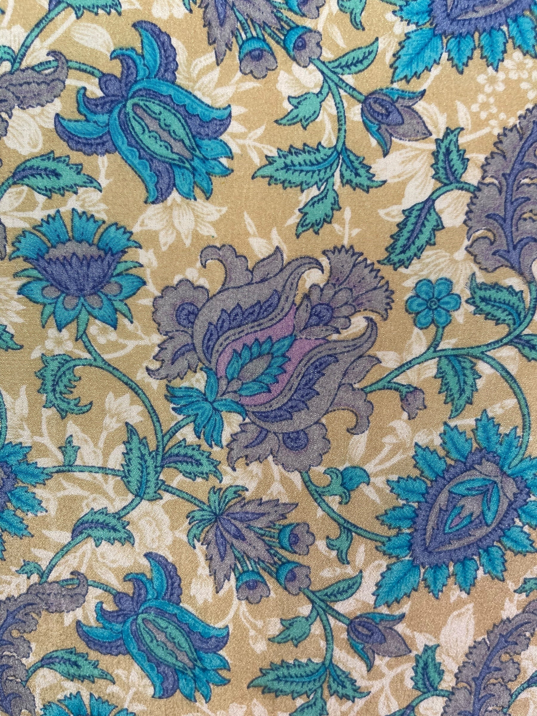 PRC6963 Avatar Pure Silk Side Slit Top