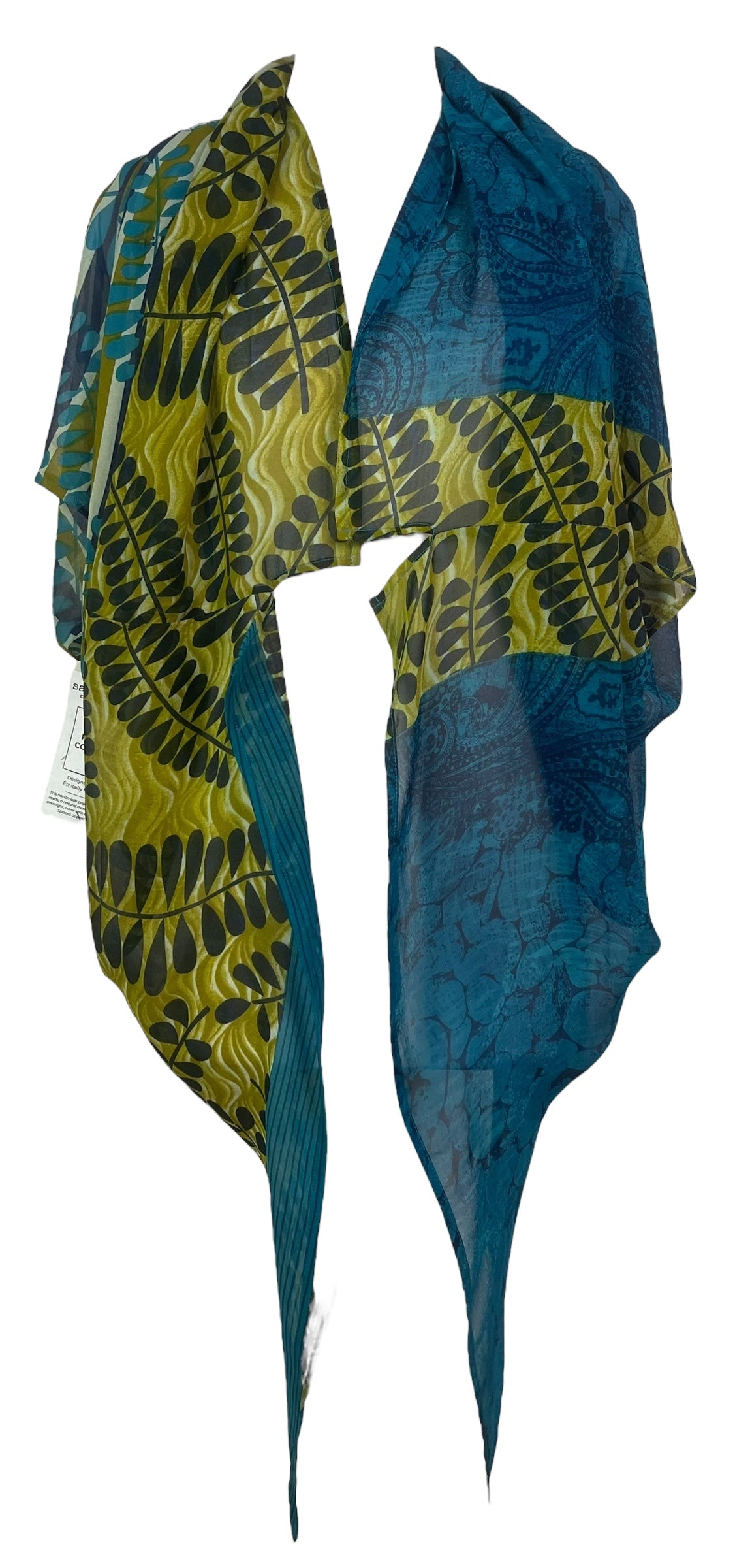 PRG8124 Sheer Wabi Sabi Pure Silk Cardigan