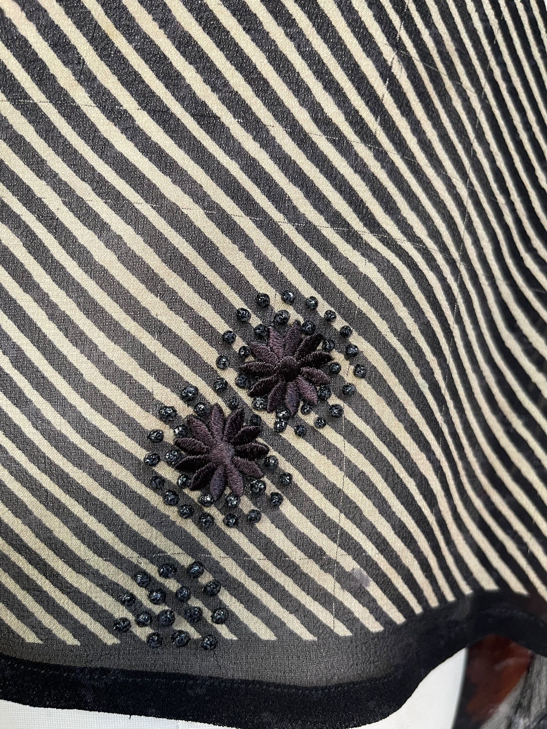 PRG7265 Sheer Wabi Sabi Pure Silk Cardigan