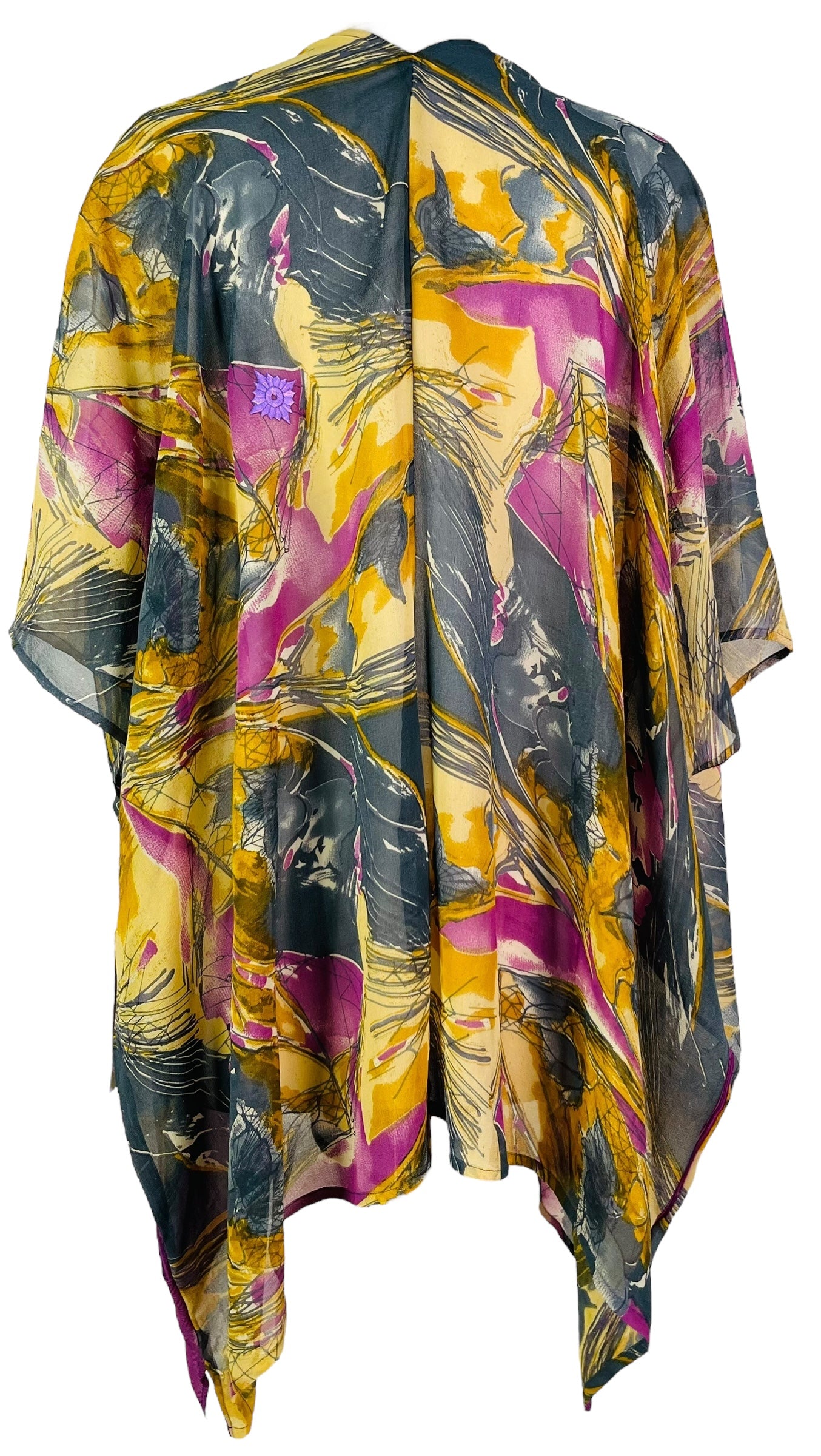 PRG7591 Sheer Avatar Pure Silk Cardigan