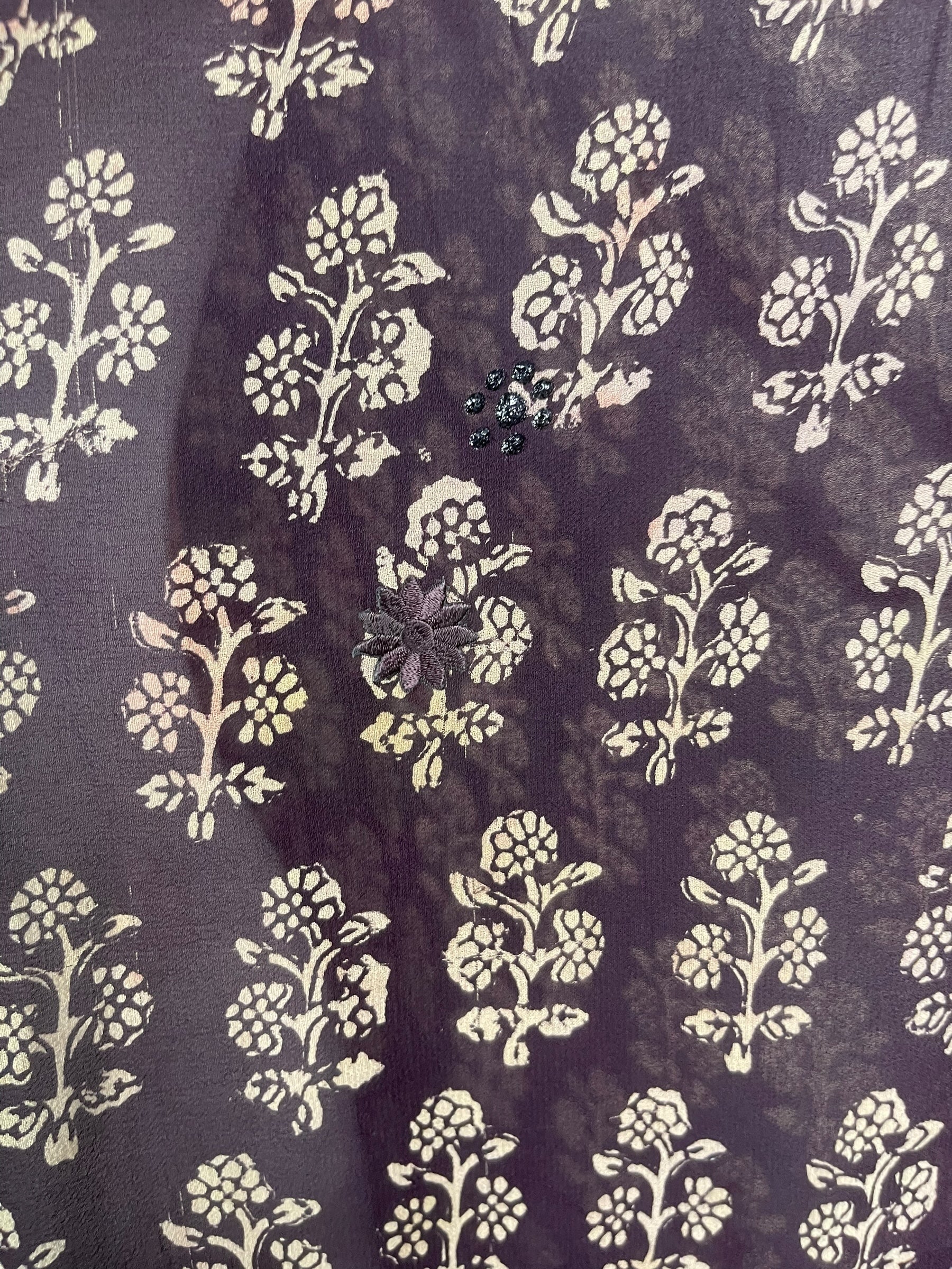 PRG7439 Sheer Wabi Sabi Pure Silk Boxy Babydoll Dress