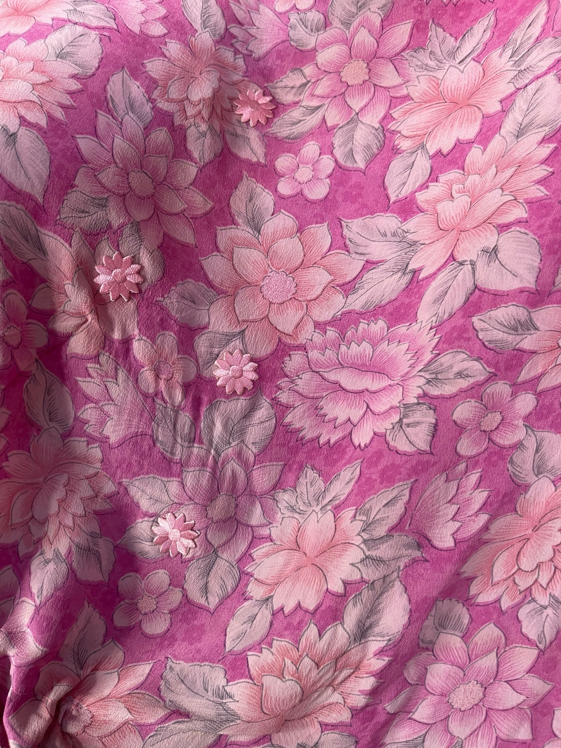 PRC7603 Wabi Sabi Pure Silk Maxi Kaftan