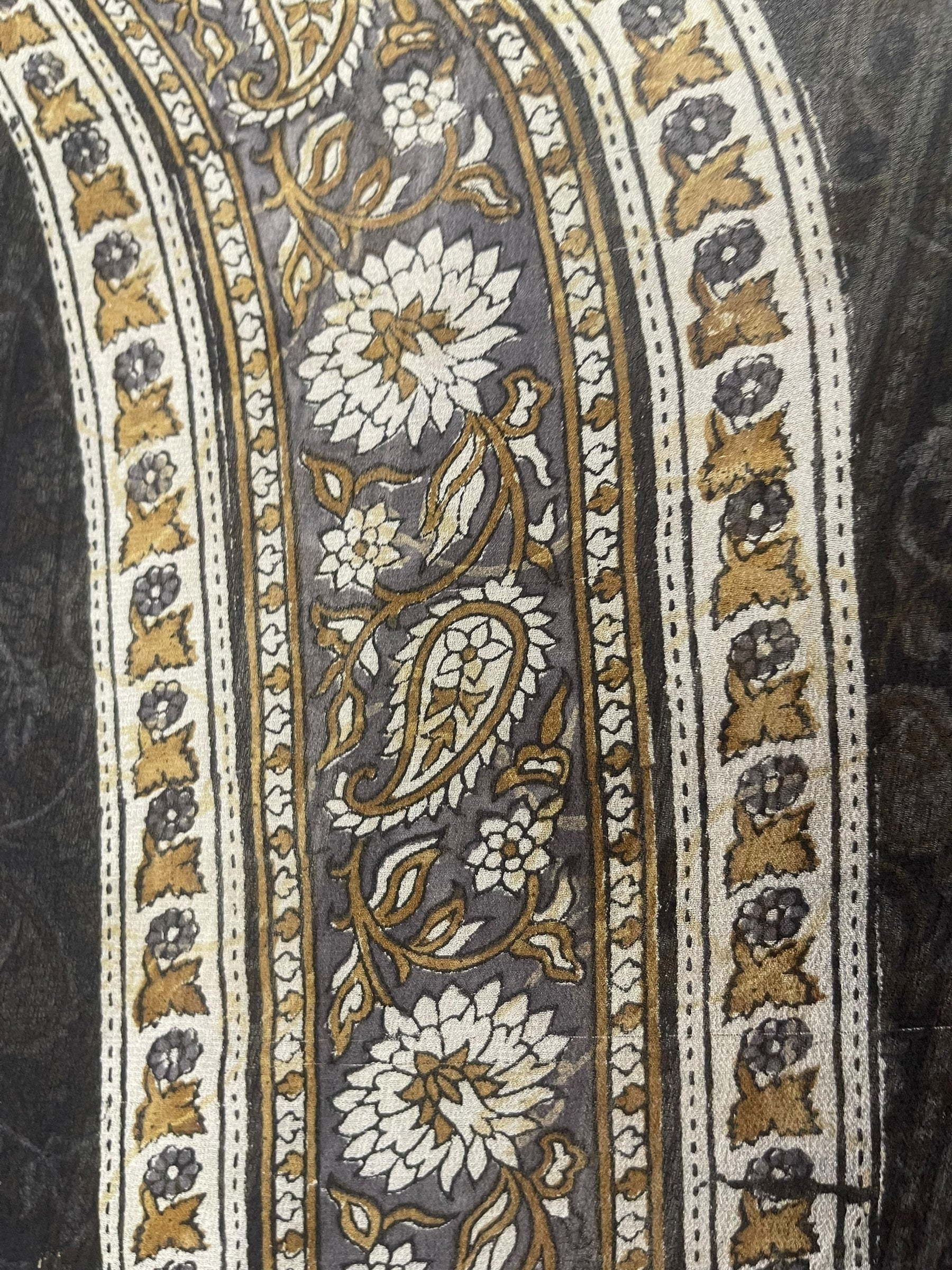 PREVIEW PRG8514 Sheer Wabi Sabi Pure Silk Kimono-Sleeved Jacket with Belt by FEBRUARY2026 – Handmade ethical Short Kimono from sariKNOTsari using upcycled silk. Designed in Canada for travel and slow fashion, loved from Toronto to LA to Sydney.