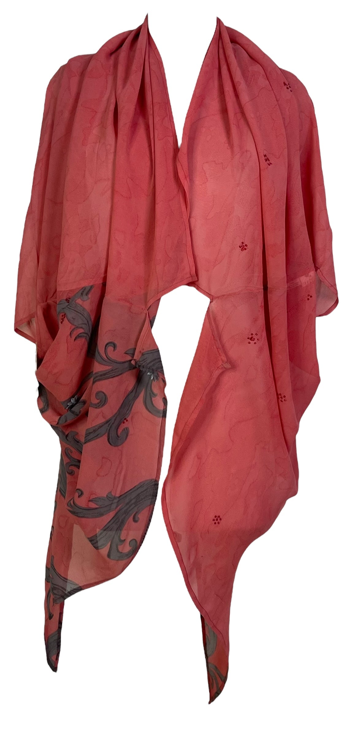 PRG7263 Sheer Avatar Pure Silk Cardigan