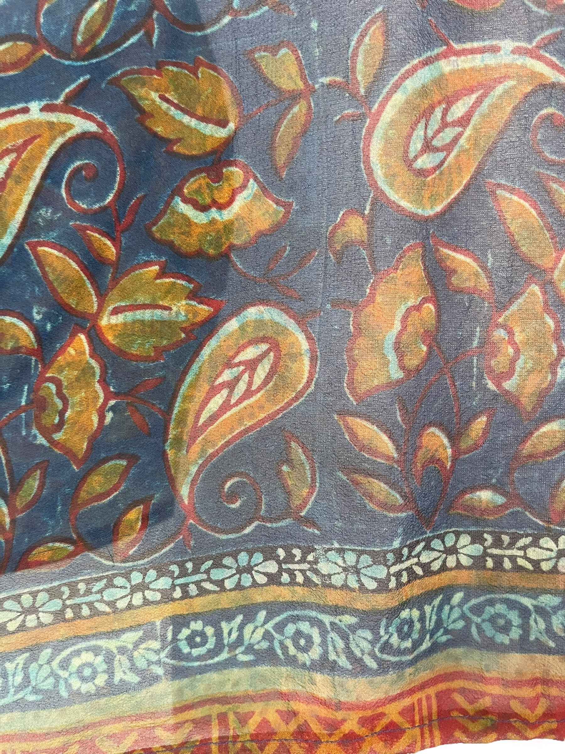 PREVIEW PRG8107 Sheer Wabi Sabi Pure Silk Kimono-Sleeved Top by DECEMBER2025 – Handmade ethical Kimono Top from sariKNOTsari using upcycled silk. Designed in Canada for travel and slow fashion, loved from Toronto to LA to Sydney.