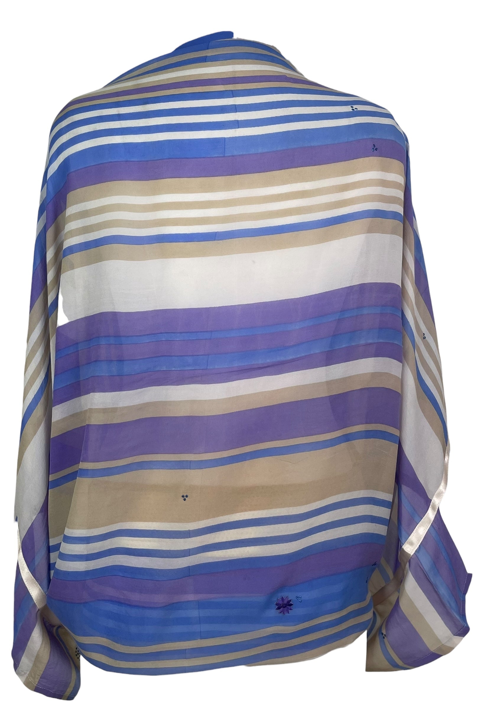 PRG8598 Sheer Avatar Pure Silk Shrug