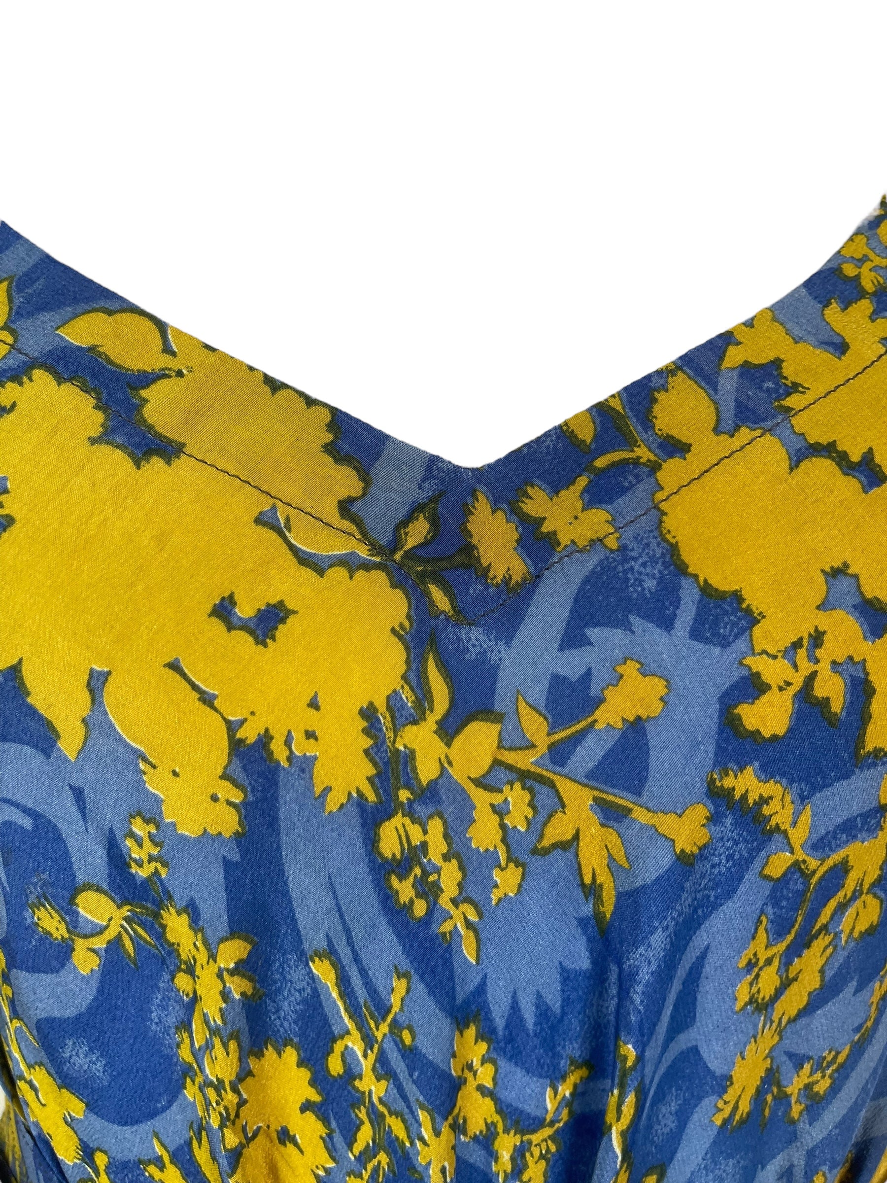 PRC7683 Wabi Sabi Pure Silk Maxi Dress with Belt