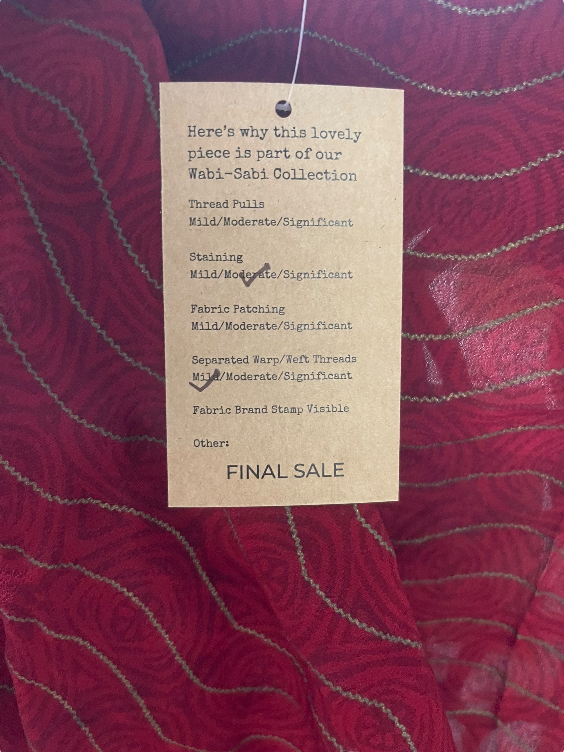 PRC7848 Wabi Sabi Pure Silk Kimono-Sleeved Jacket with Belt