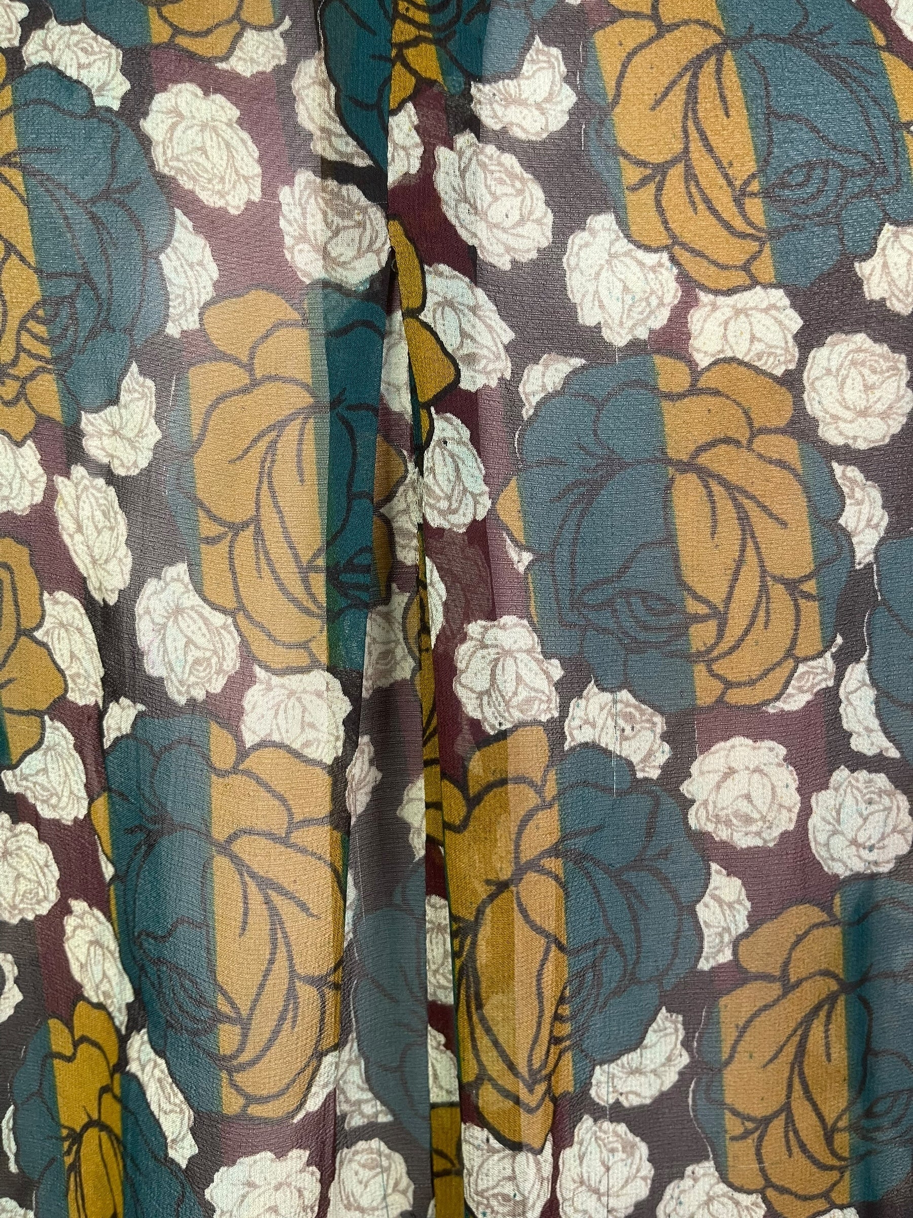PREVIEW PRG8487 Sheer Wabi Sabi Pure Silk Self Pocket Tunic Dress by FEBRUARY2026 – Handmade ethical Self Pocket Tunic from sariKNOTsari using upcycled silk. Designed in Canada for travel and slow fashion, loved from Toronto to LA to Sydney.