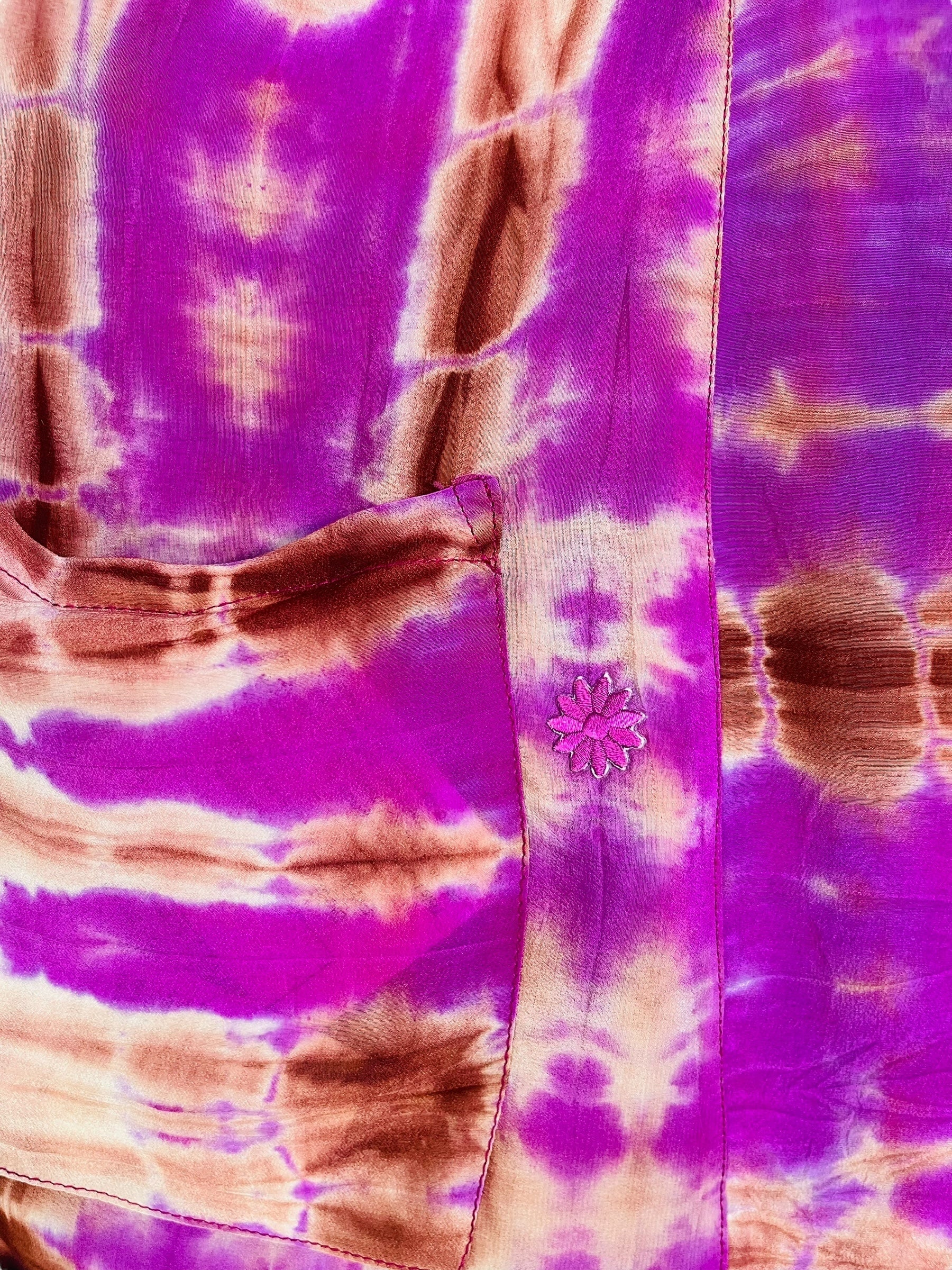 PRC7381 Avatar Reversible Pure Silk Jiva Jacket