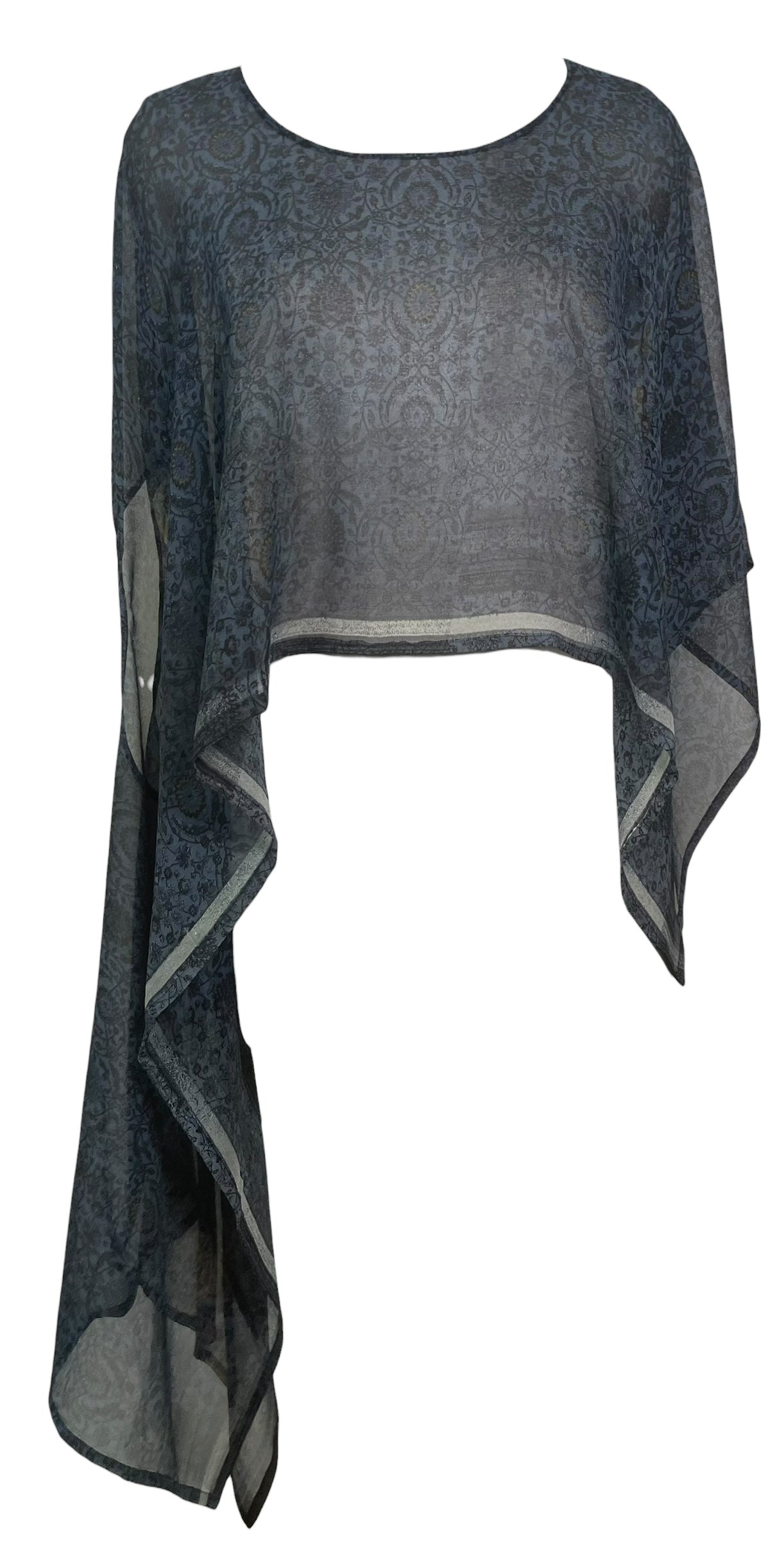 PRG8410 Sheer Avatar Pure Silk Versatile Vest