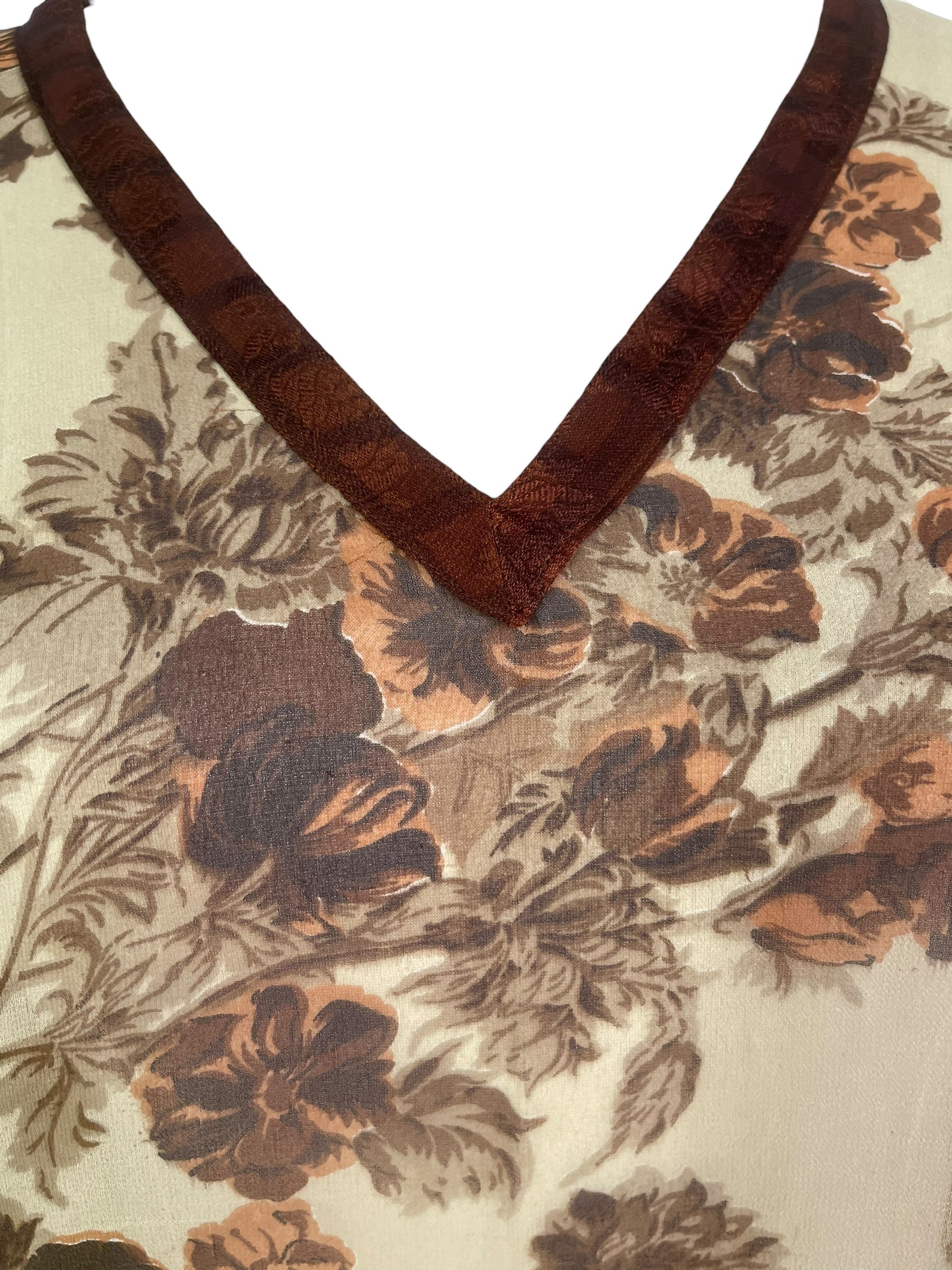 PREVIEW PRG8776 Sheer Avatar Pure Silk Long Tunic with Side Ties by MARCH2026 – Handmade ethical Side Tie Tunic from sariKNOTsari using upcycled silk. Designed in Canada for travel and slow fashion, loved from Toronto to LA to Sydney.