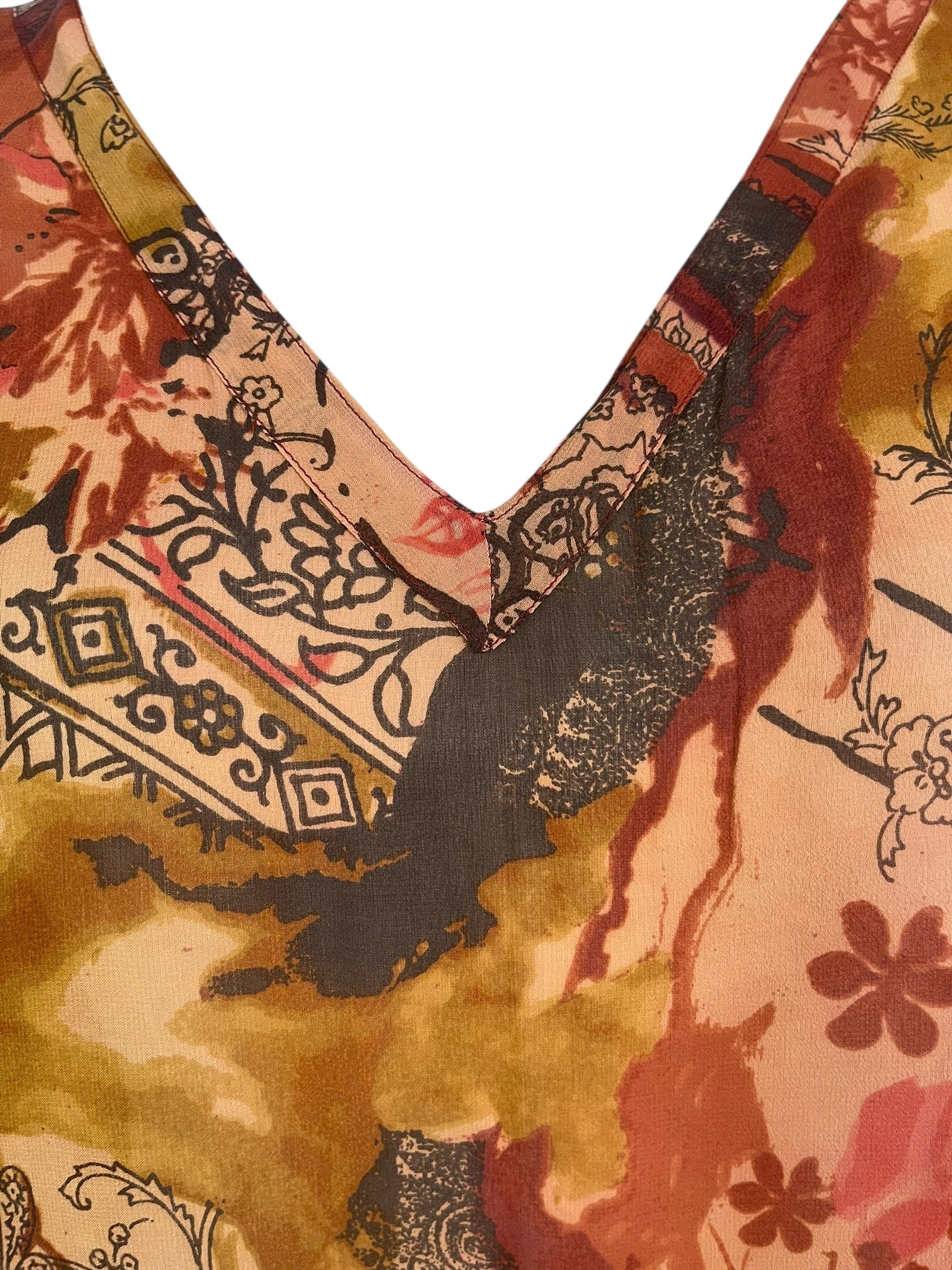 PRG8723 Sheer Avatar Pure Silk Short Kaftan Tunic with Slits by 15 FEBRUARY 2026 – Handmade ethical Short Kaftan from sariKNOTsari using upcycled silk. Designed in Canada for travel and slow fashion, loved from Toronto to LA to Sydney.
