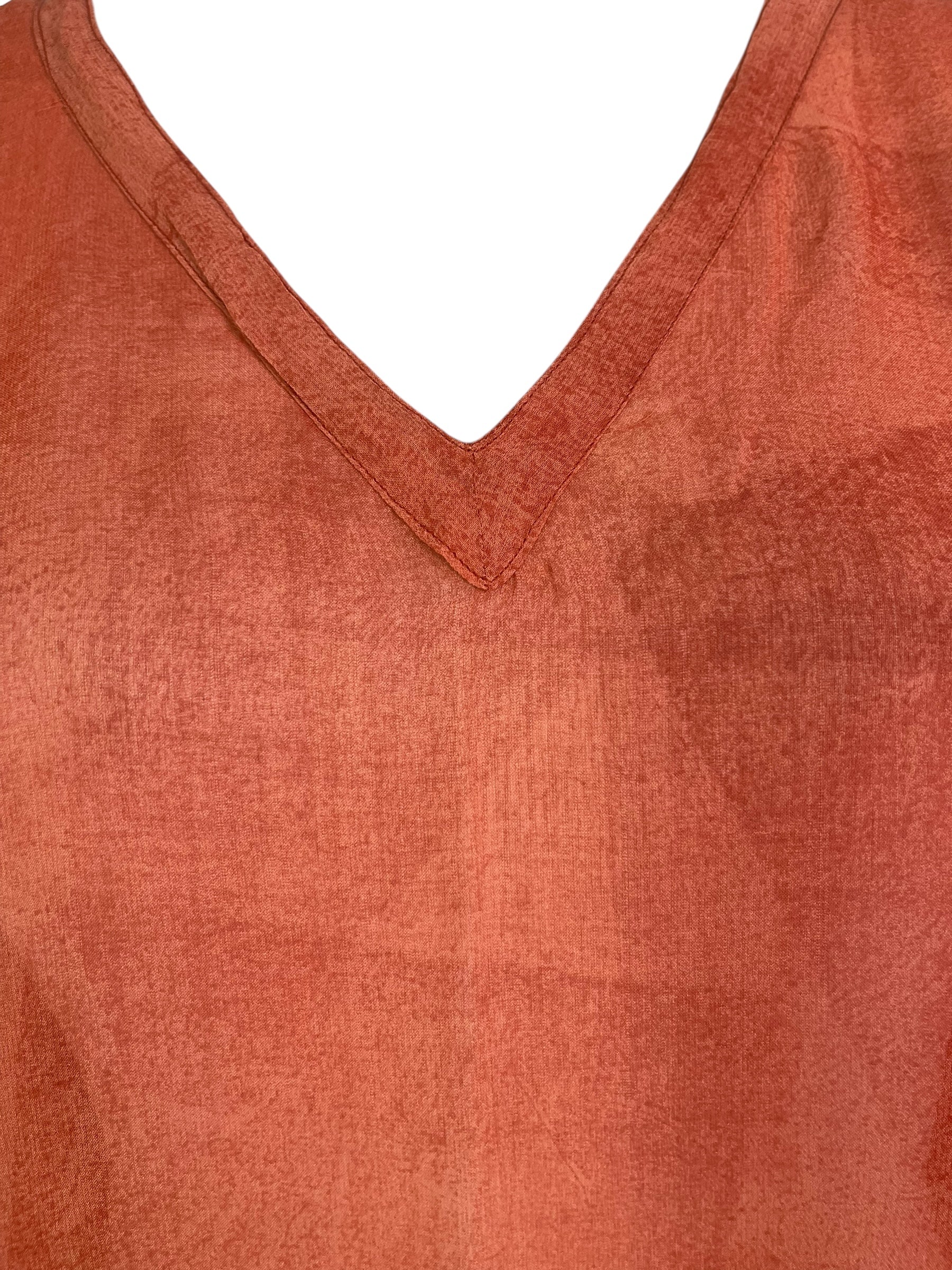 PRG8768 Sheer Avatar Pure Silk Long Tunic with Side Ties by 15 FEBRUARY 2026 – Handmade ethical Side Tie Tunic from sariKNOTsari using upcycled silk. Designed in Canada for travel and slow fashion, loved from Toronto to LA to Sydney.